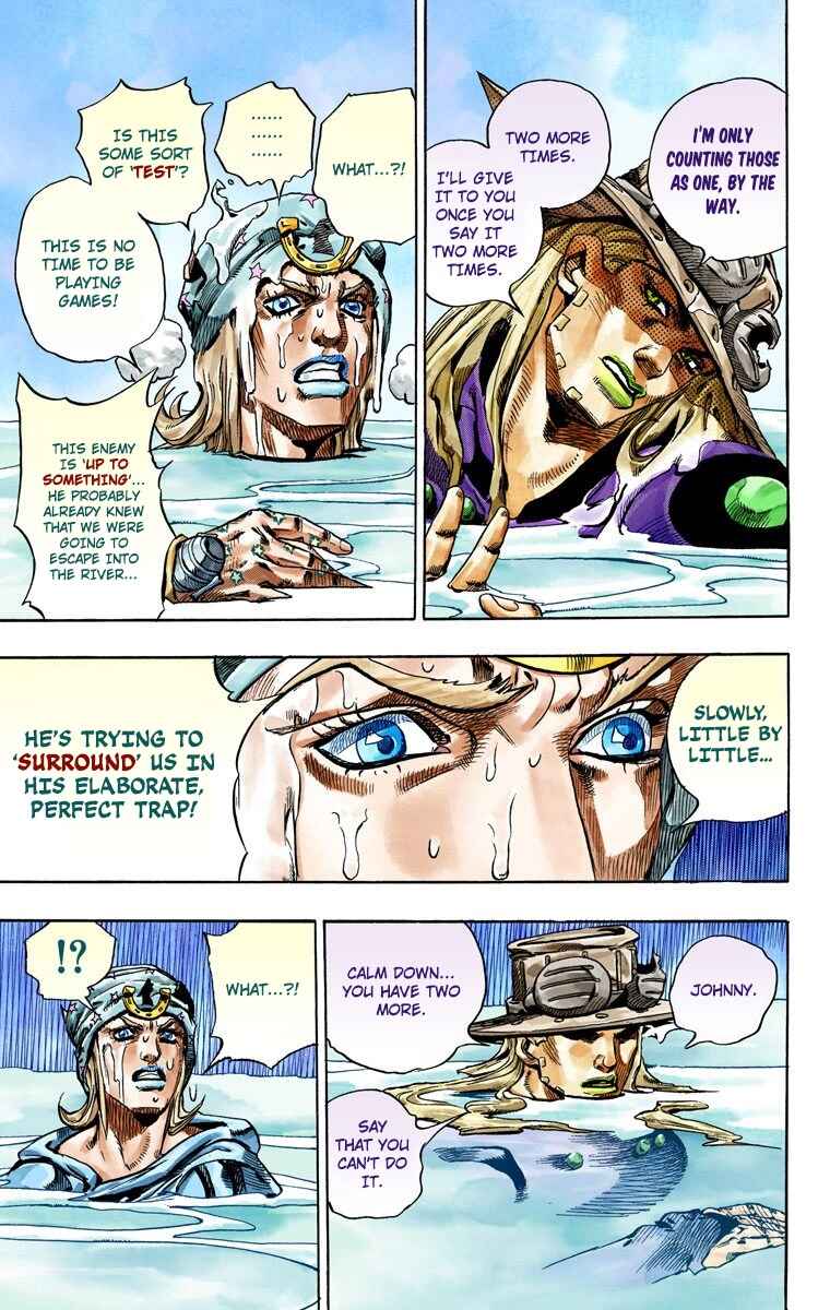 JoJo's Bizarre Adventure, Part 7: Steel Ball Run (Official Colored) Chapter 43 page 18