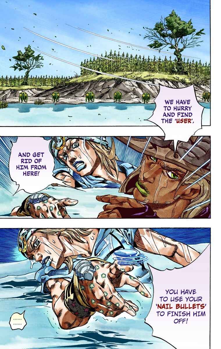 JoJo's Bizarre Adventure, Part 7: Steel Ball Run (Official Colored) Chapter 43 page 21