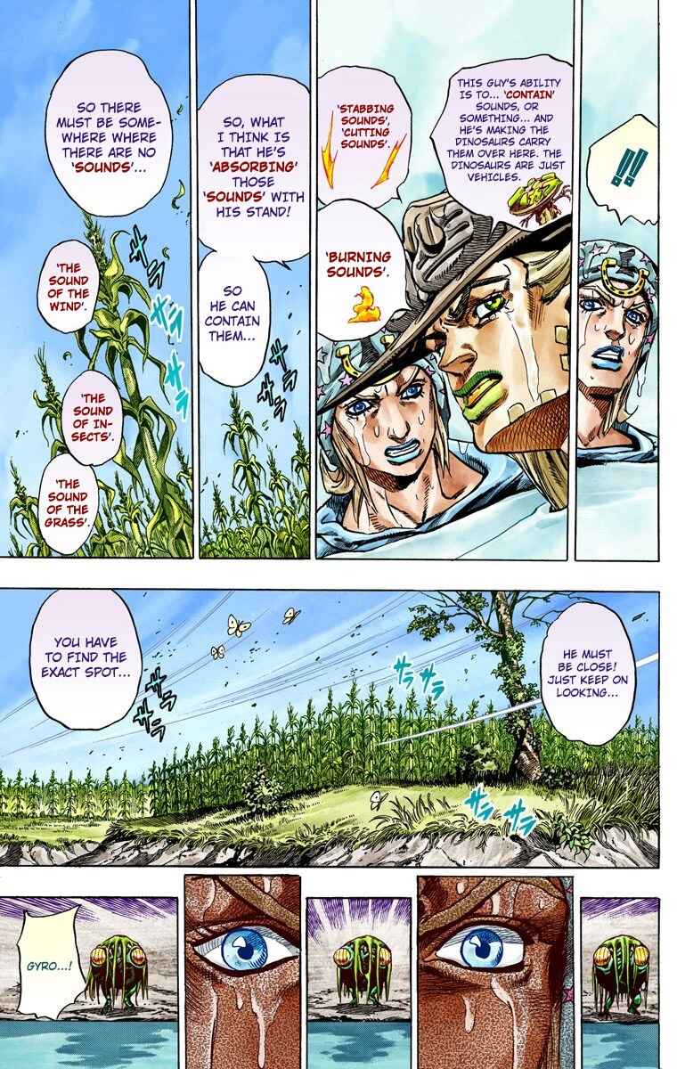 JoJo's Bizarre Adventure, Part 7: Steel Ball Run (Official Colored) Chapter 43 page 23