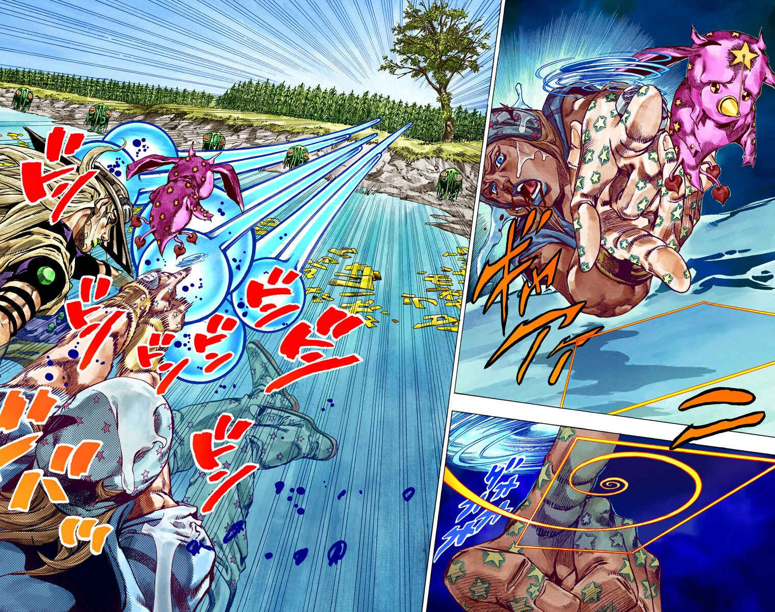 JoJo's Bizarre Adventure, Part 7: Steel Ball Run (Official Colored) Chapter 43 page 28