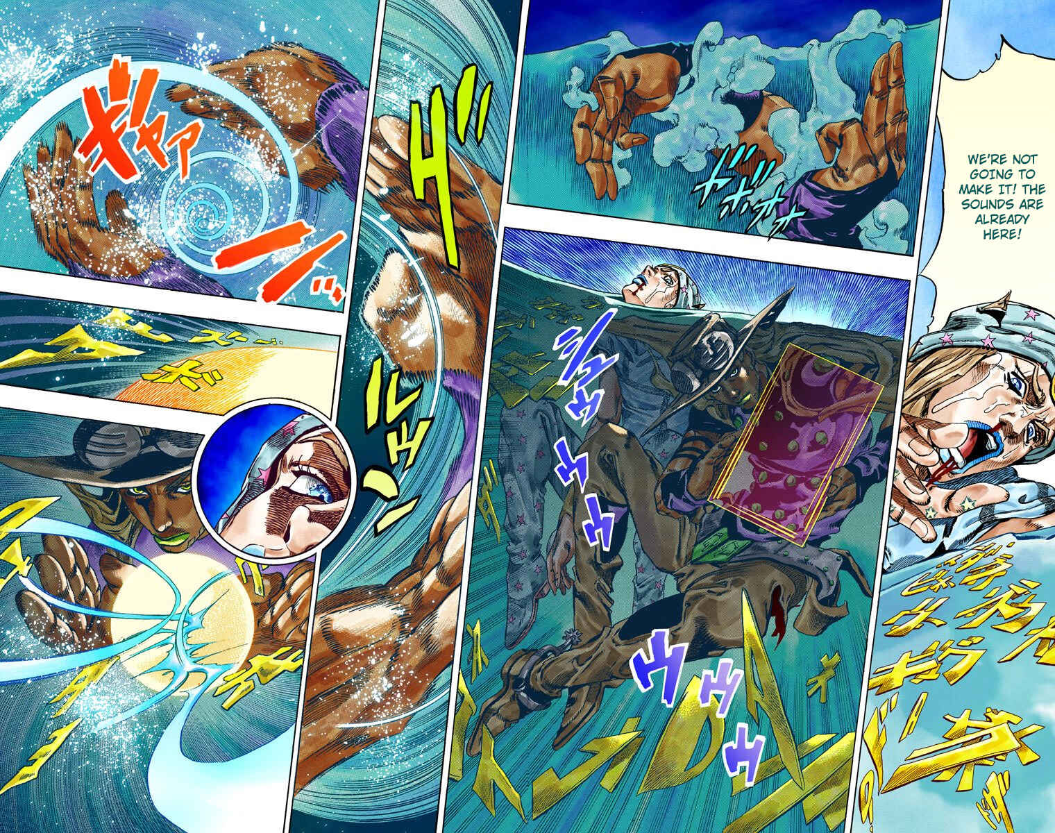 JoJo's Bizarre Adventure, Part 7: Steel Ball Run (Official Colored) Chapter 43 page 31
