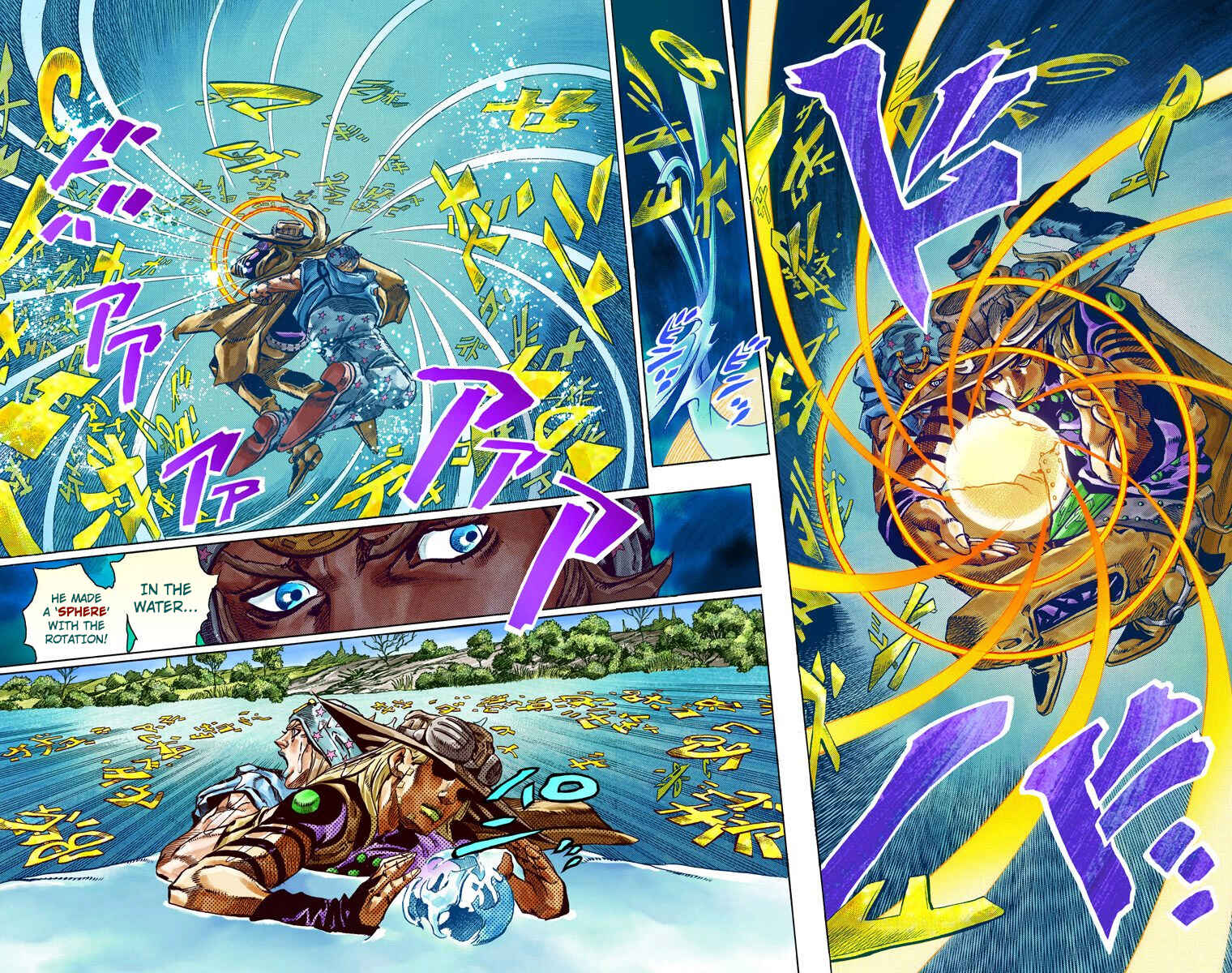JoJo's Bizarre Adventure, Part 7: Steel Ball Run (Official Colored) Chapter 43 page 32
