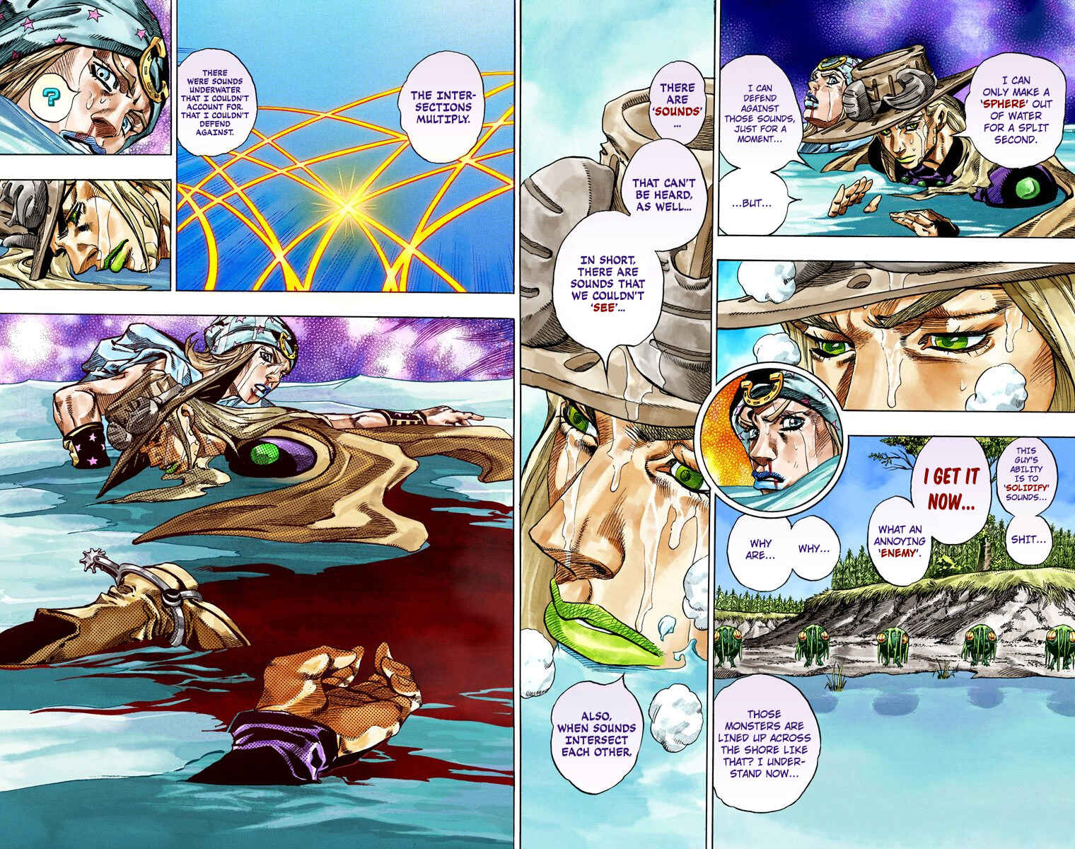 JoJo's Bizarre Adventure, Part 7: Steel Ball Run (Official Colored) Chapter 43 page 33