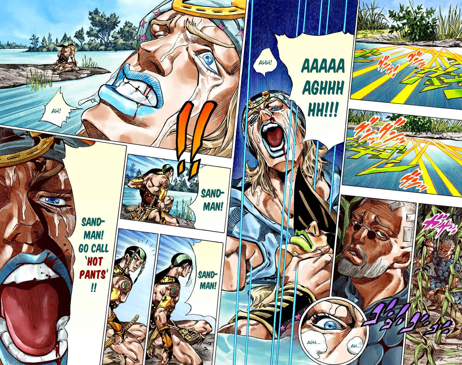 JoJo's Bizarre Adventure, Part 7: Steel Ball Run (Official Colored) Chapter 43 page 35