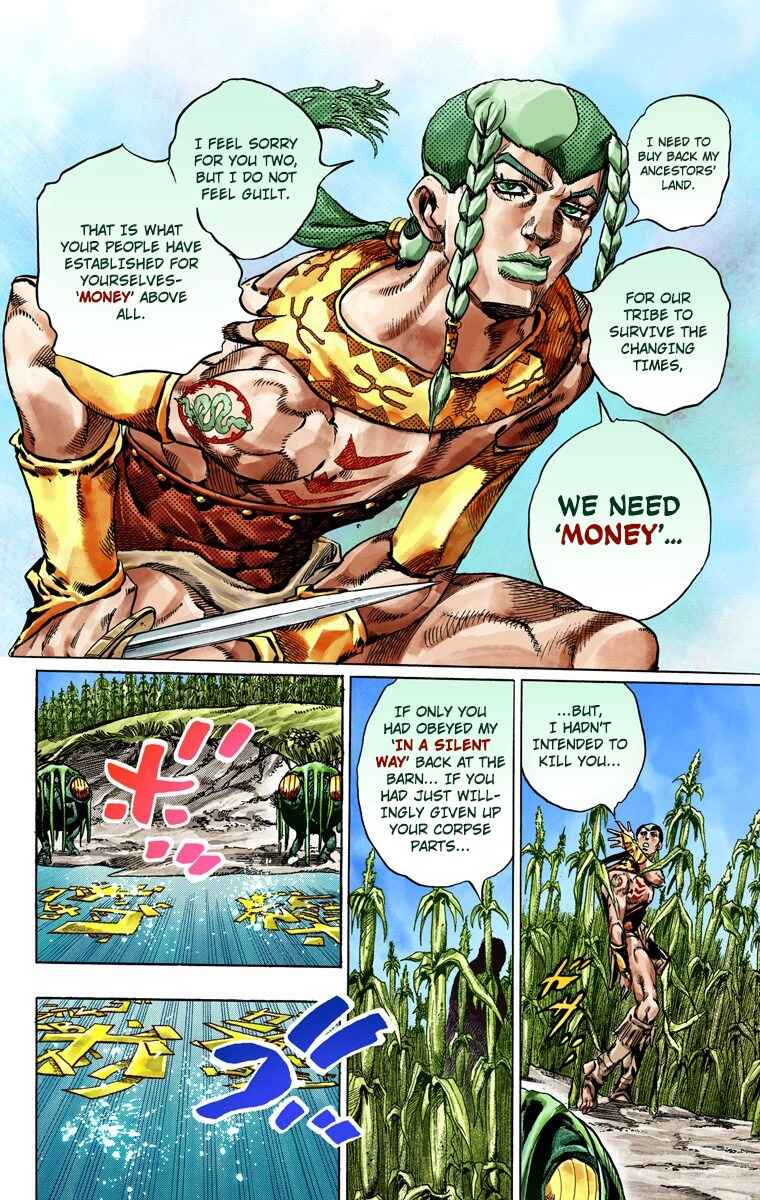 JoJo's Bizarre Adventure, Part 7: Steel Ball Run (Official Colored) Chapter 43 page 39
