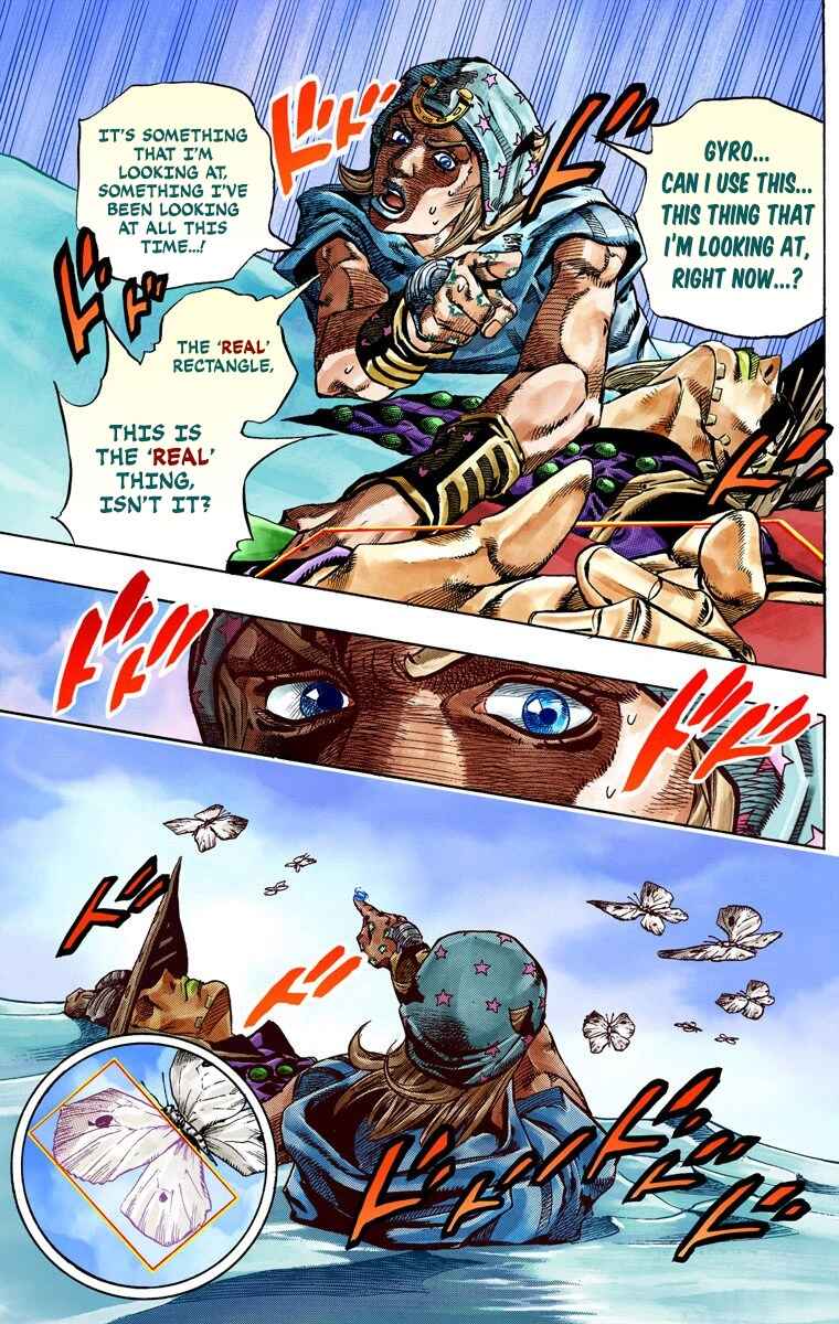 JoJo's Bizarre Adventure, Part 7: Steel Ball Run (Official Colored) Chapter 43 page 45