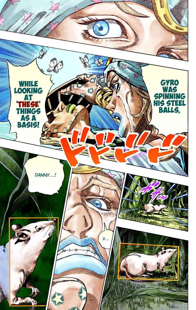 JoJo's Bizarre Adventure, Part 7: Steel Ball Run (Official Colored) Chapter 43 page 47