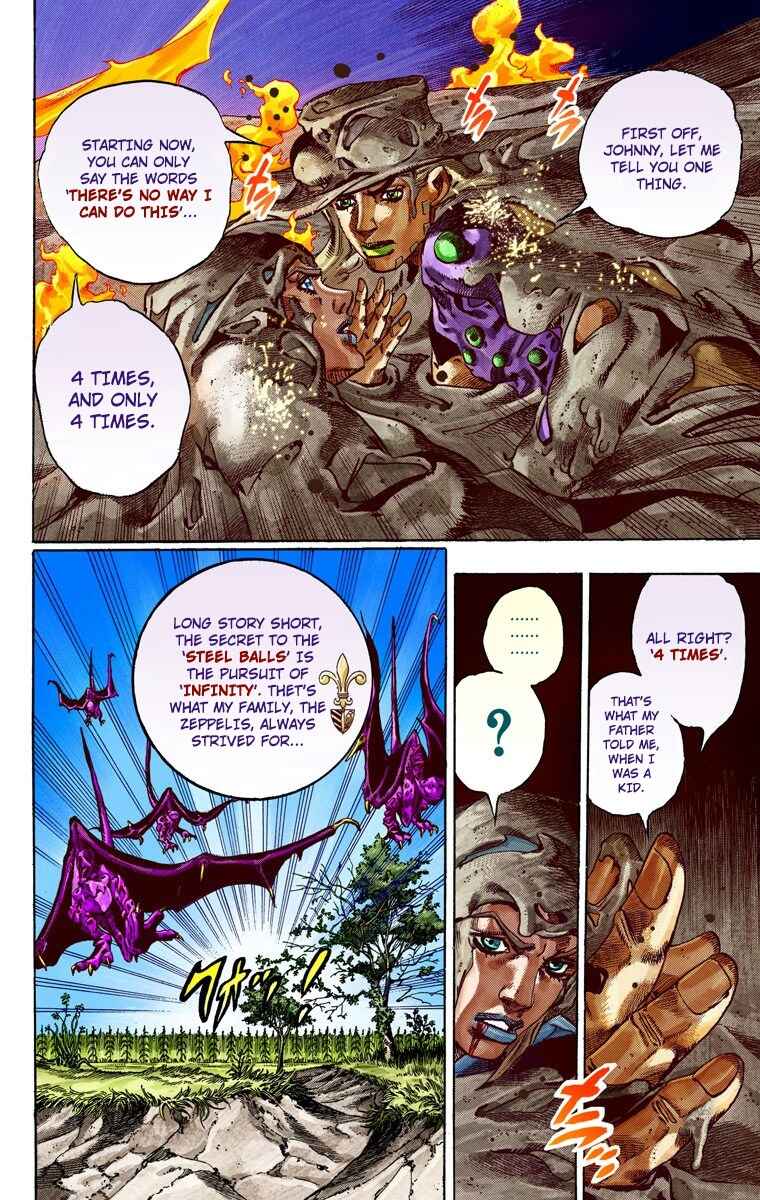 JoJo's Bizarre Adventure, Part 7: Steel Ball Run (Official Colored) Chapter 43 page 4