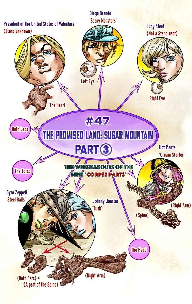 JoJo's Bizarre Adventure, Part 7: Steel Ball Run (Official Colored) Chapter 47 page 1