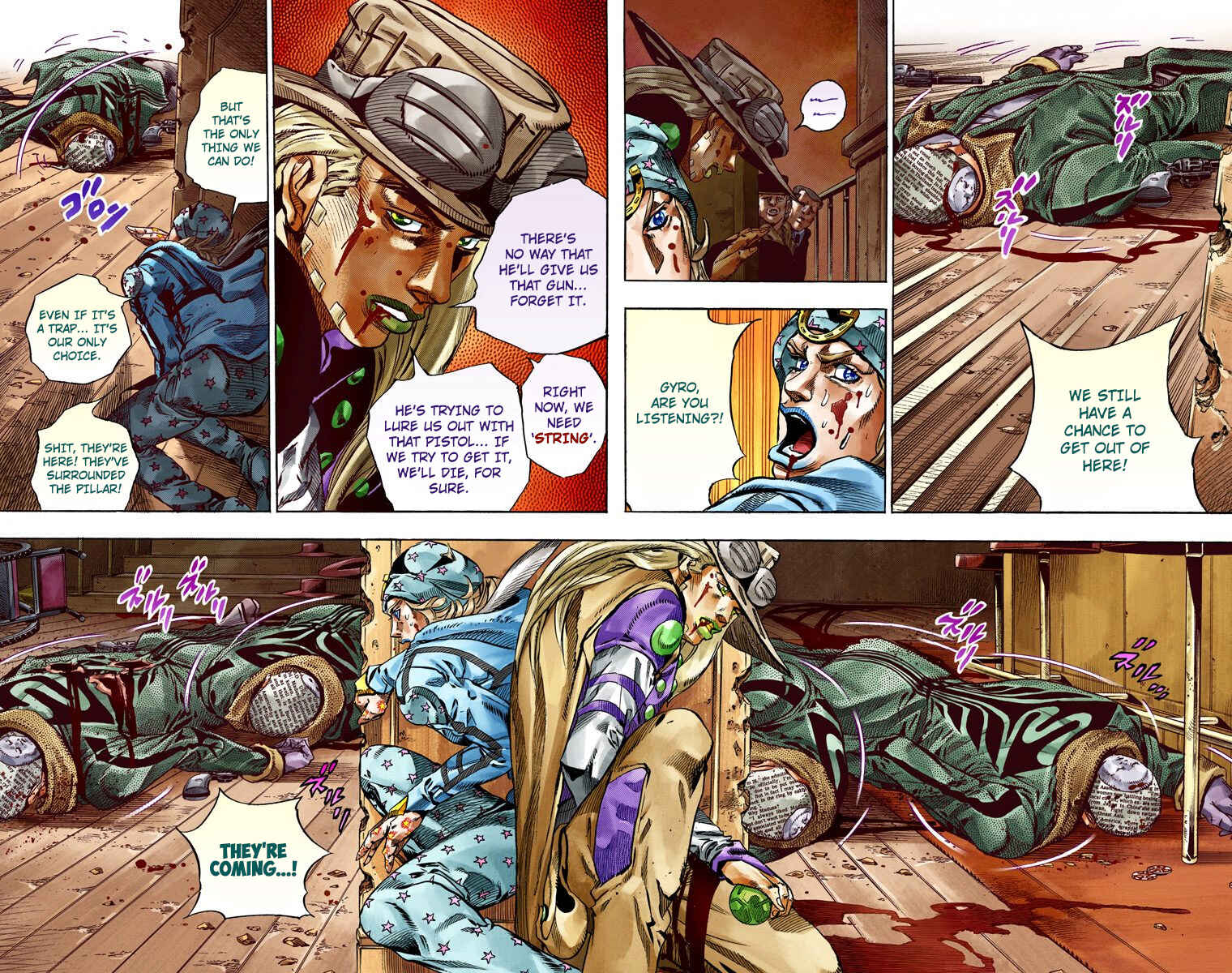JoJo's Bizarre Adventure, Part 7: Steel Ball Run (Official Colored) Chapter 47 page 21