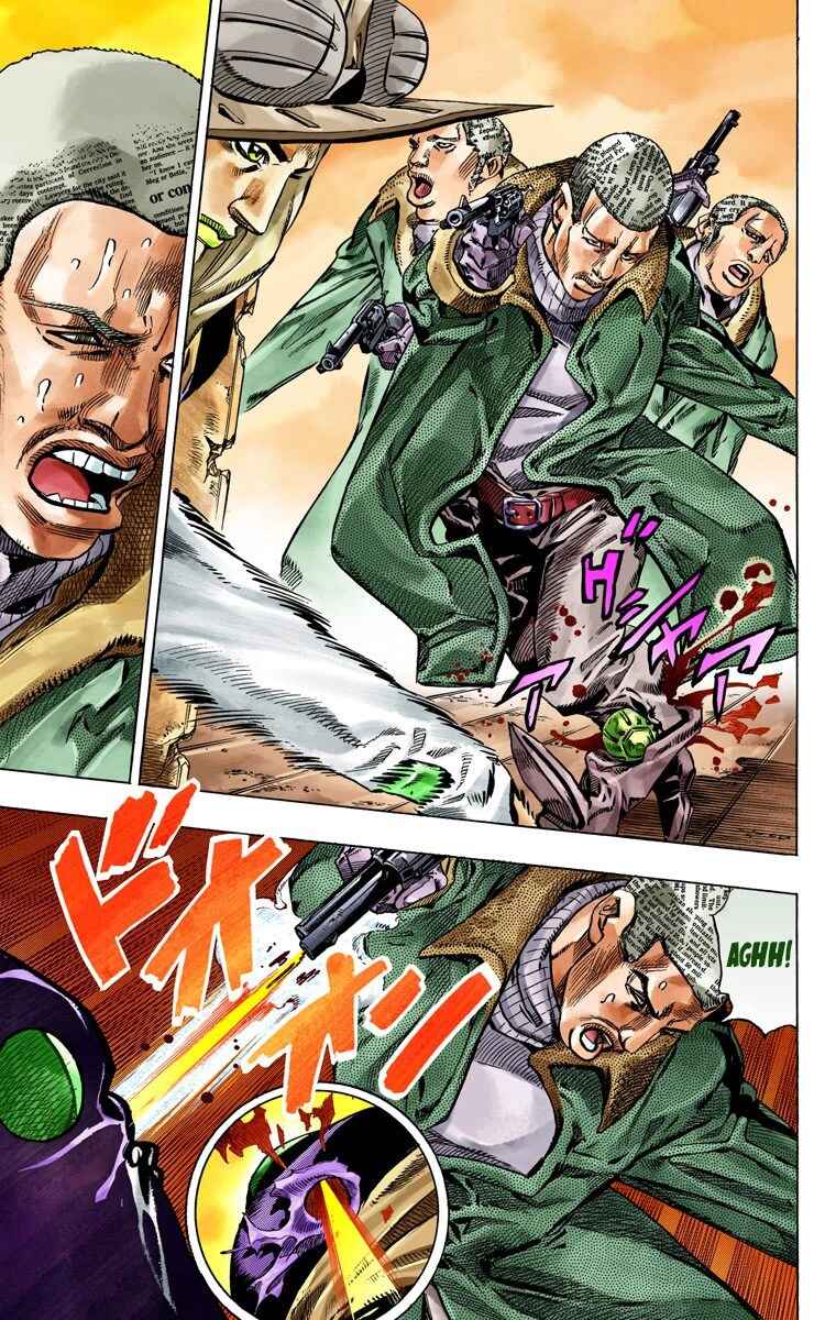 JoJo's Bizarre Adventure, Part 7: Steel Ball Run (Official Colored) Chapter 47 page 25