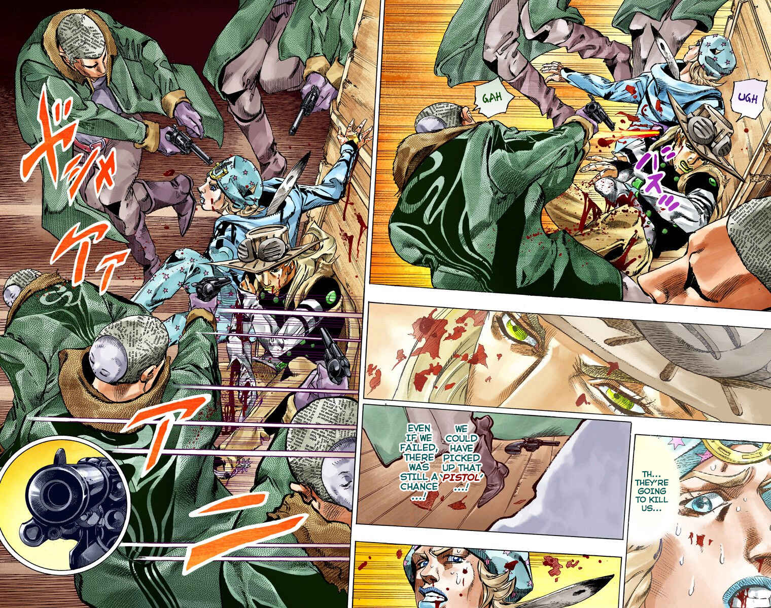JoJo's Bizarre Adventure, Part 7: Steel Ball Run (Official Colored) Chapter 47 page 26