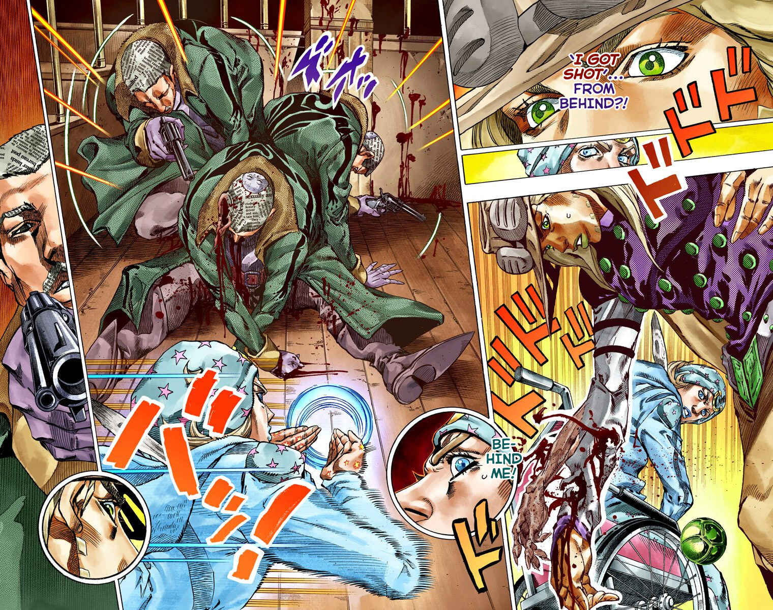JoJo's Bizarre Adventure, Part 7: Steel Ball Run (Official Colored) Chapter 47 page 2