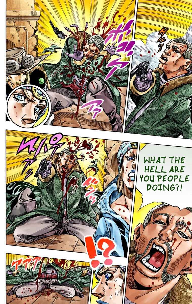 JoJo's Bizarre Adventure, Part 7: Steel Ball Run (Official Colored) Chapter 47 page 29