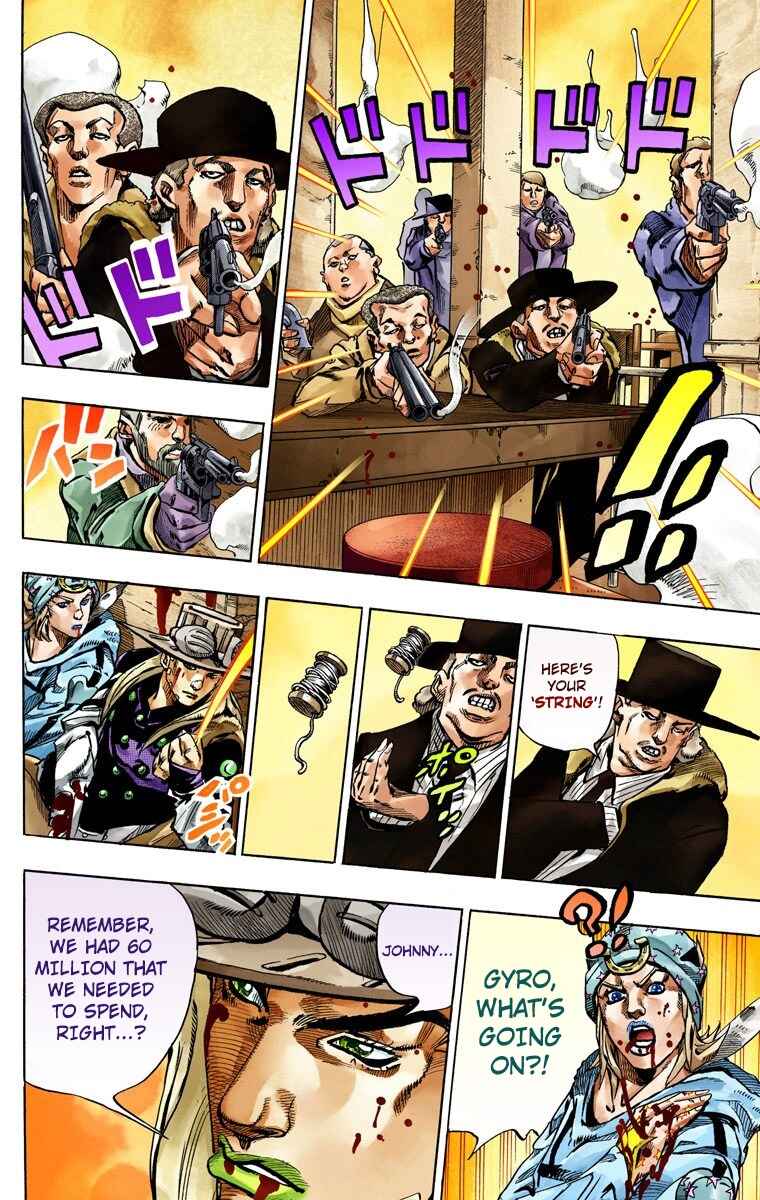 JoJo's Bizarre Adventure, Part 7: Steel Ball Run (Official Colored) Chapter 47 page 31