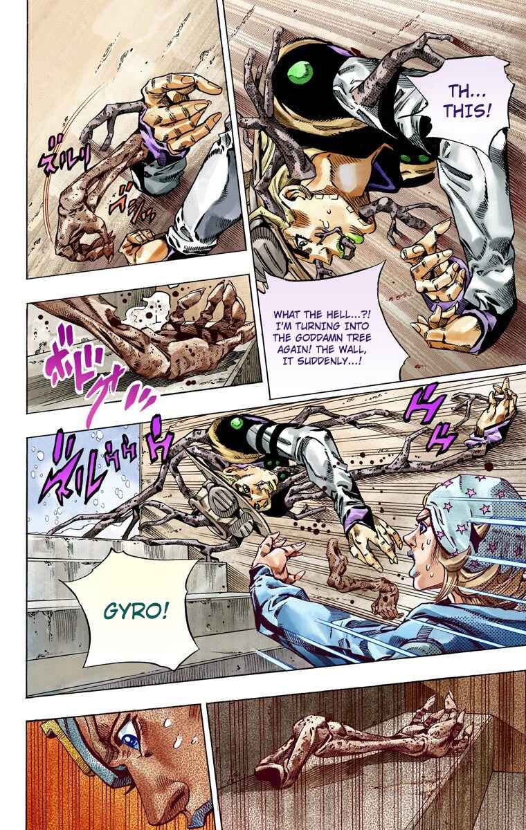 JoJo's Bizarre Adventure, Part 7: Steel Ball Run (Official Colored) Chapter 47 page 37