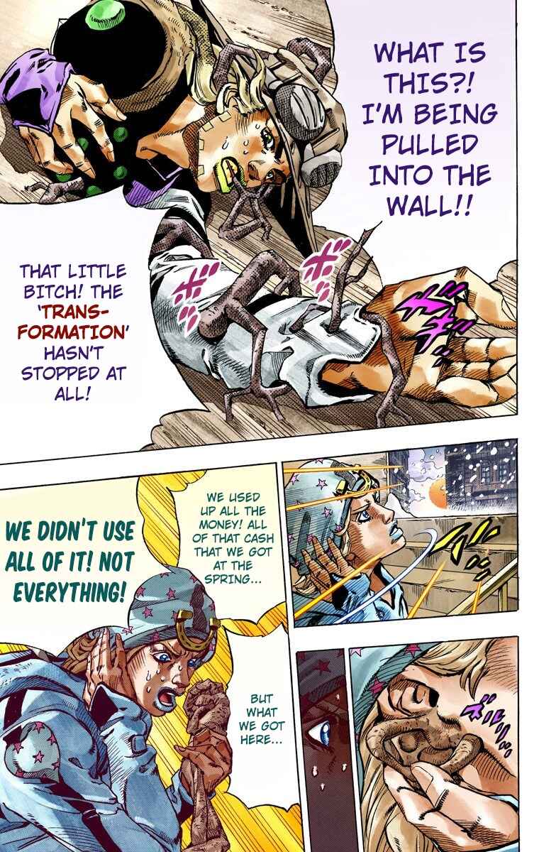 JoJo's Bizarre Adventure, Part 7: Steel Ball Run (Official Colored) Chapter 47 page 38