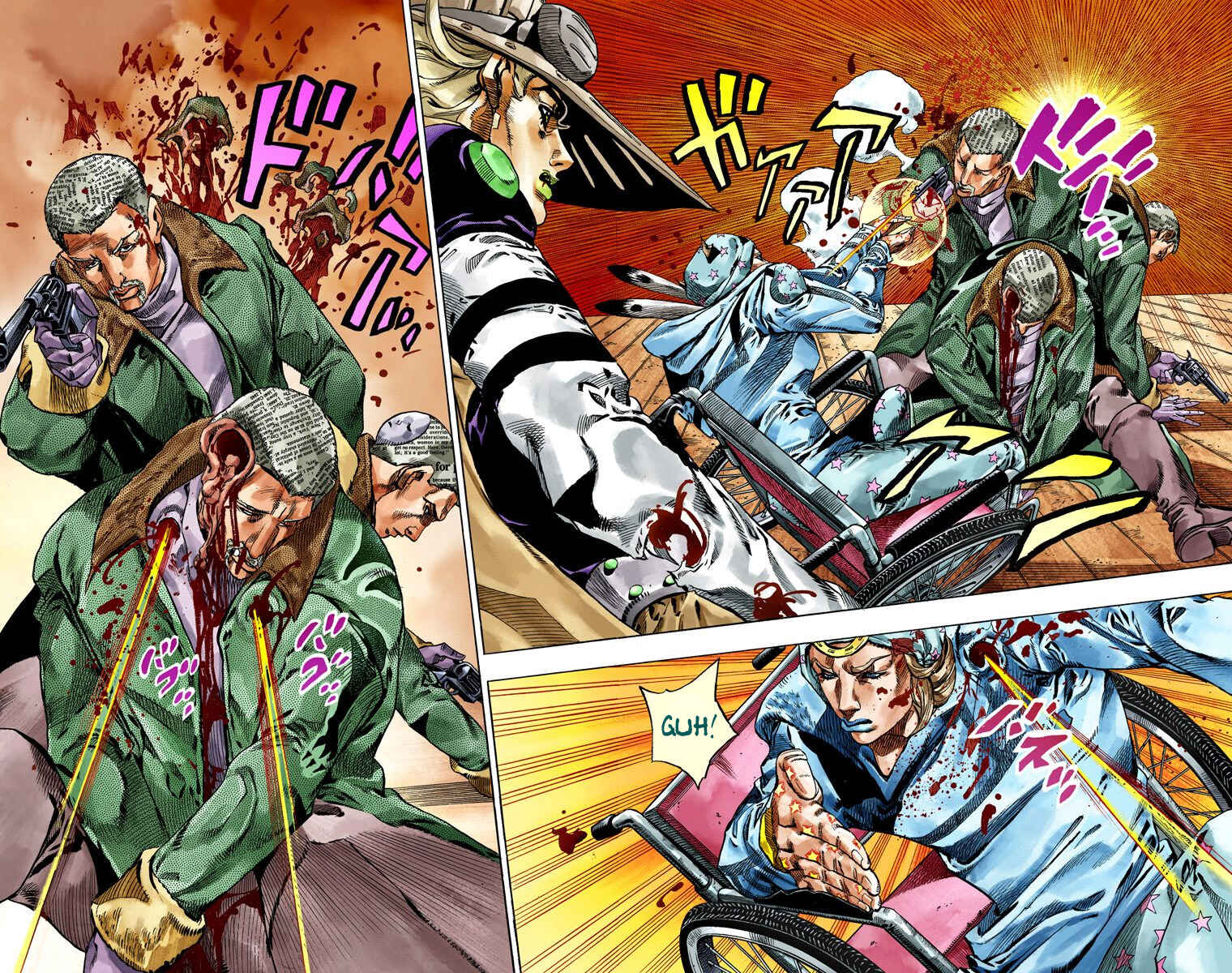 JoJo's Bizarre Adventure, Part 7: Steel Ball Run (Official Colored) Chapter 47 page 3