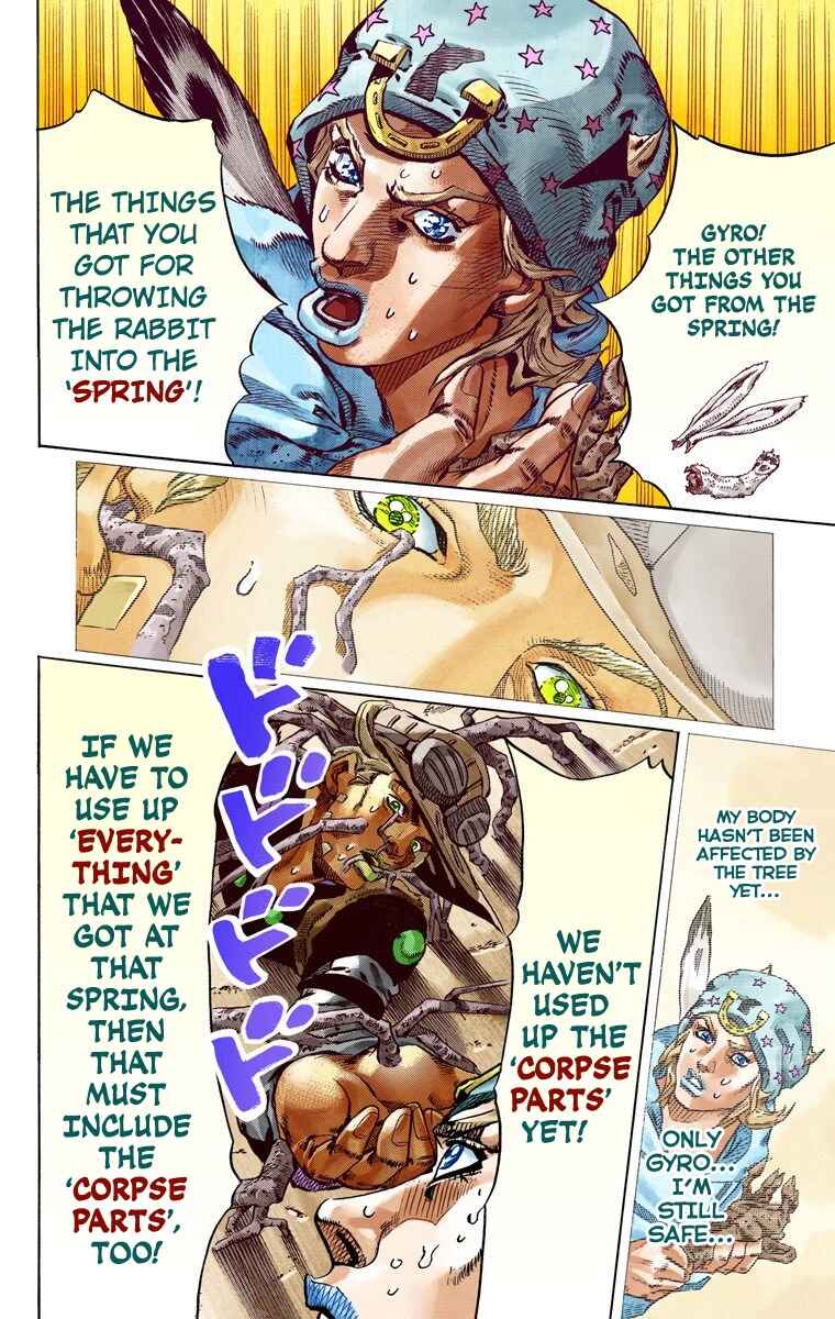 JoJo's Bizarre Adventure, Part 7: Steel Ball Run (Official Colored) Chapter 47 page 39