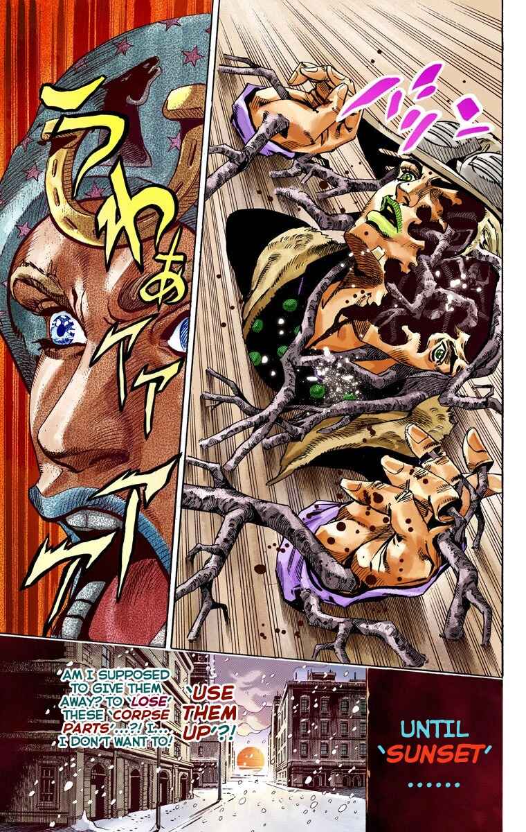 JoJo's Bizarre Adventure, Part 7: Steel Ball Run (Official Colored) Chapter 47 page 40