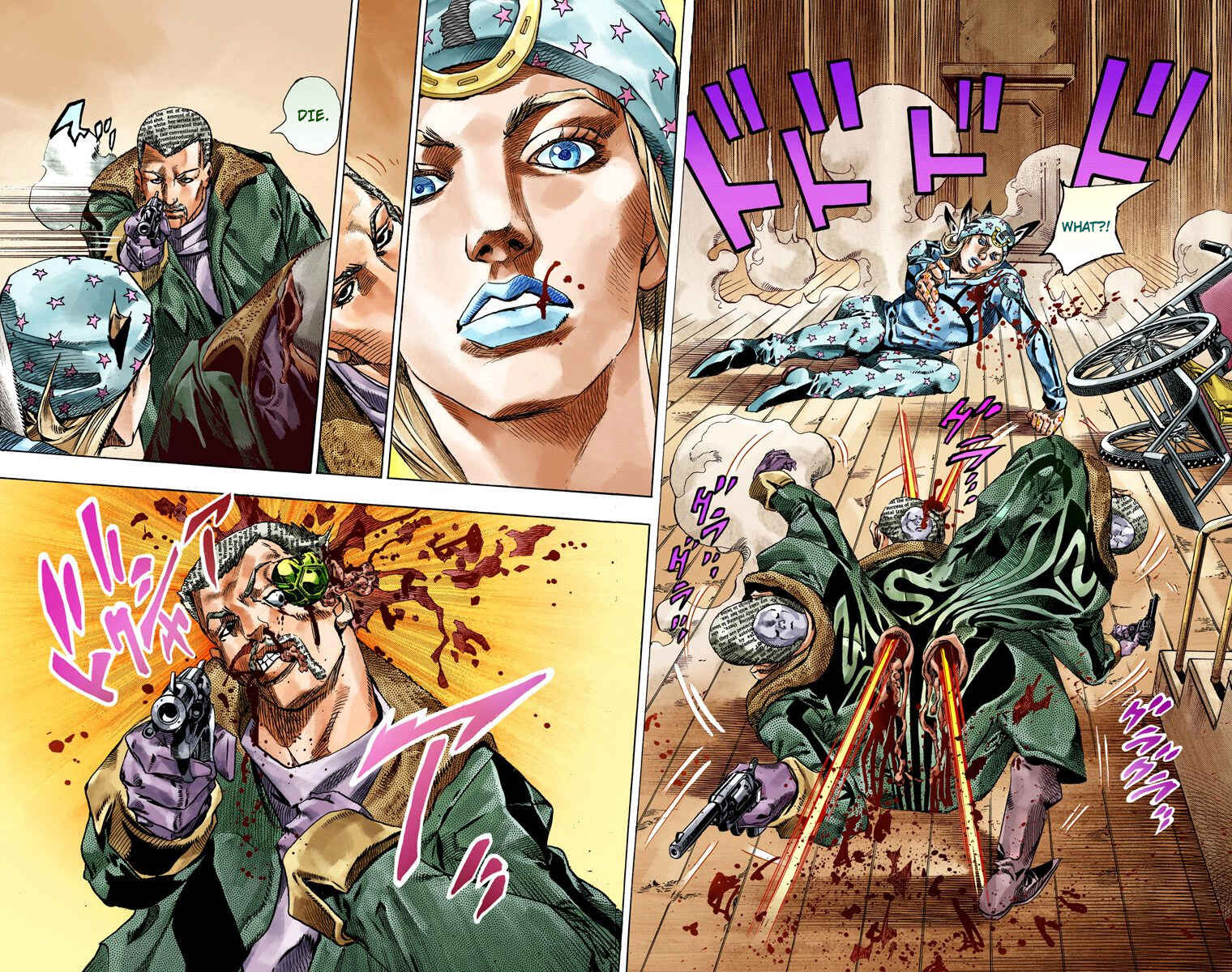 JoJo's Bizarre Adventure, Part 7: Steel Ball Run (Official Colored) Chapter 47 page 4