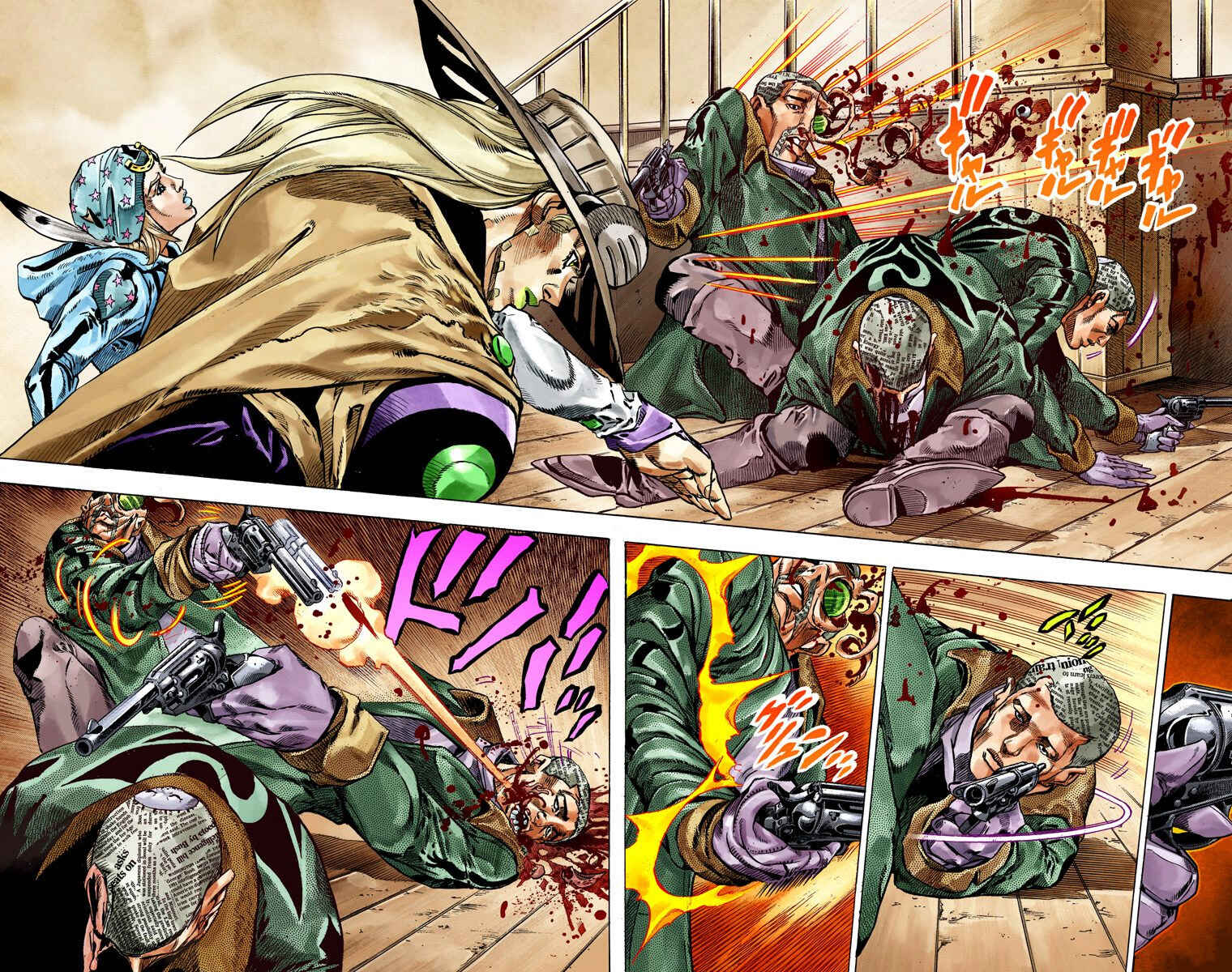 JoJo's Bizarre Adventure, Part 7: Steel Ball Run (Official Colored) Chapter 47 page 5