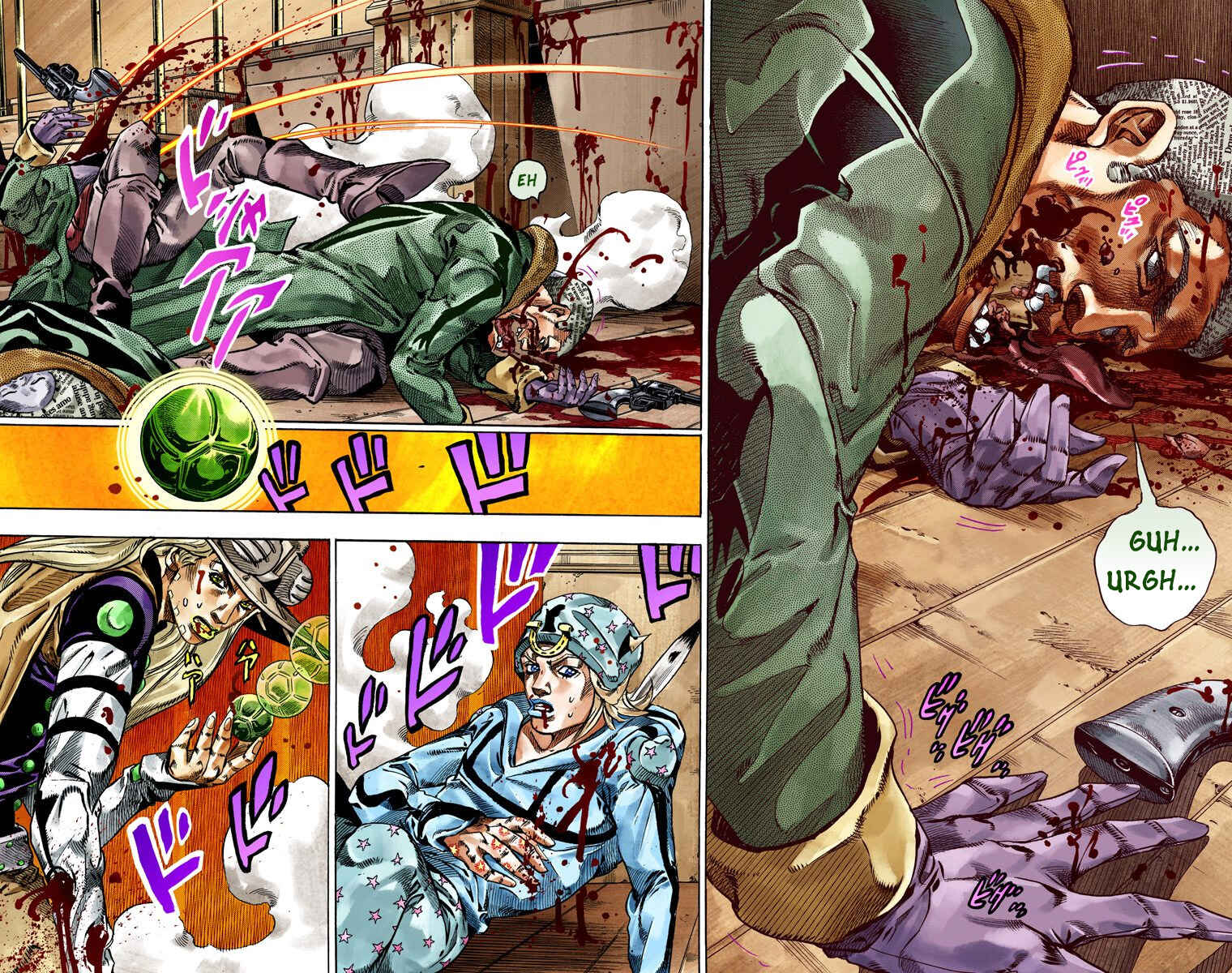 JoJo's Bizarre Adventure, Part 7: Steel Ball Run (Official Colored) Chapter 47 page 6