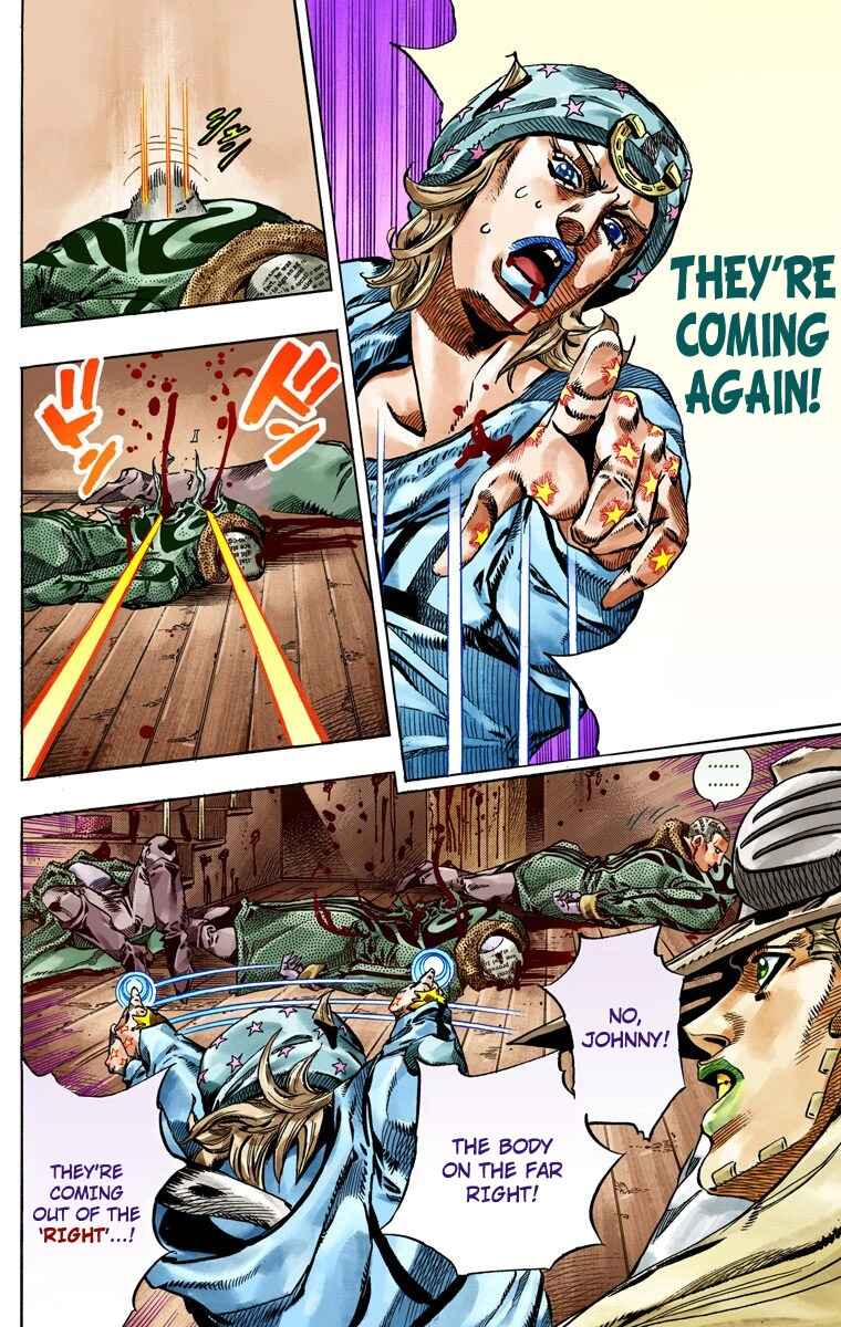 JoJo's Bizarre Adventure, Part 7: Steel Ball Run (Official Colored) Chapter 47 page 8