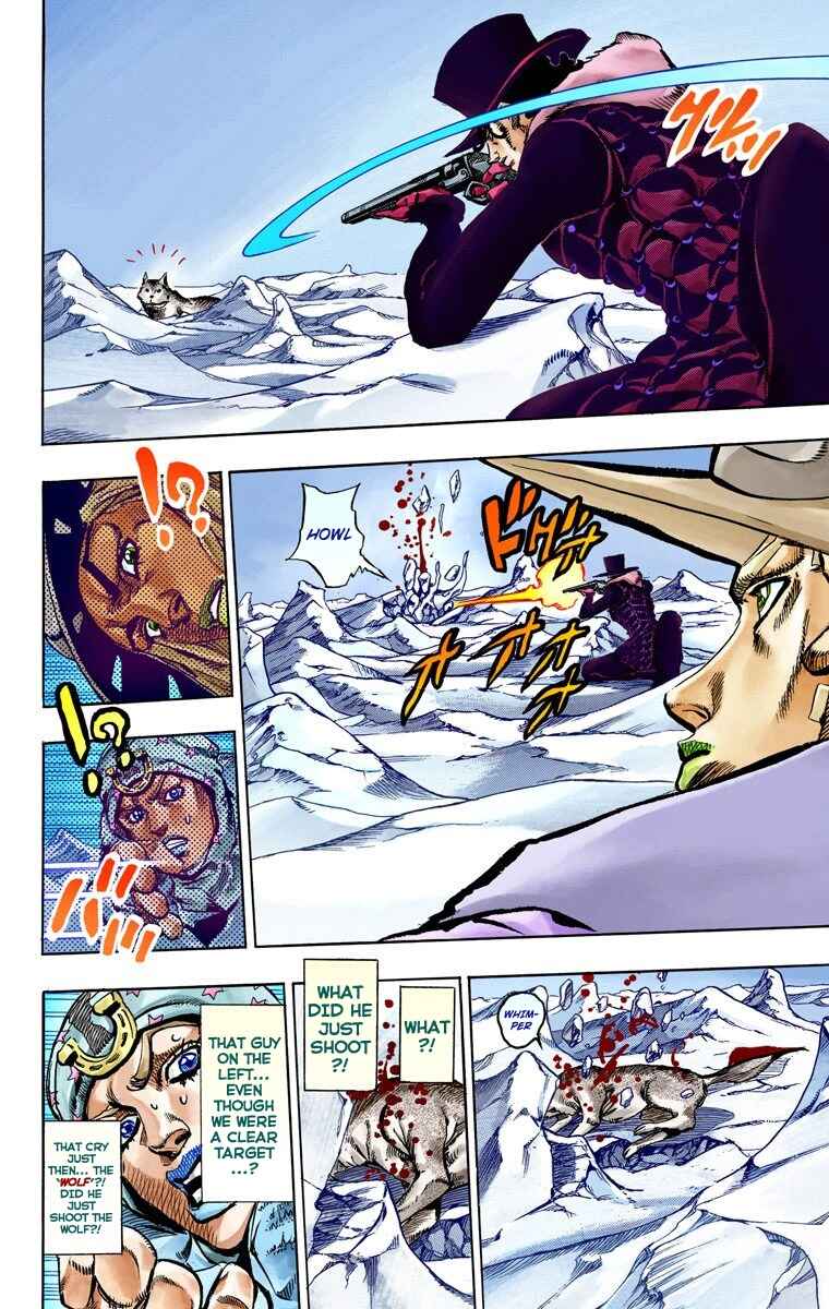 JoJo's Bizarre Adventure, Part 7: Steel Ball Run (Official Colored) Chapter 53 page 9