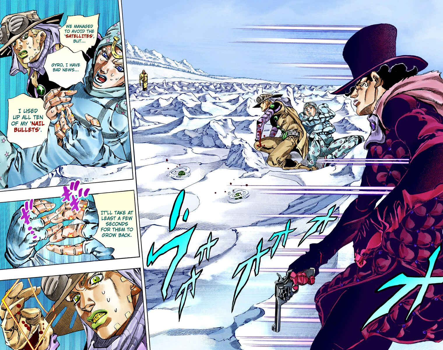 JoJo's Bizarre Adventure, Part 7: Steel Ball Run (Official Colored) Chapter 53 page 13