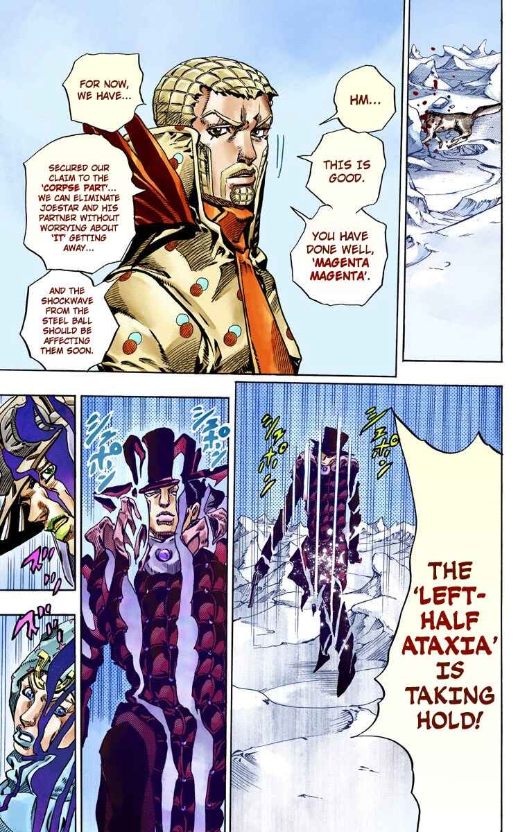 JoJo's Bizarre Adventure, Part 7: Steel Ball Run (Official Colored) Chapter 53 page 15