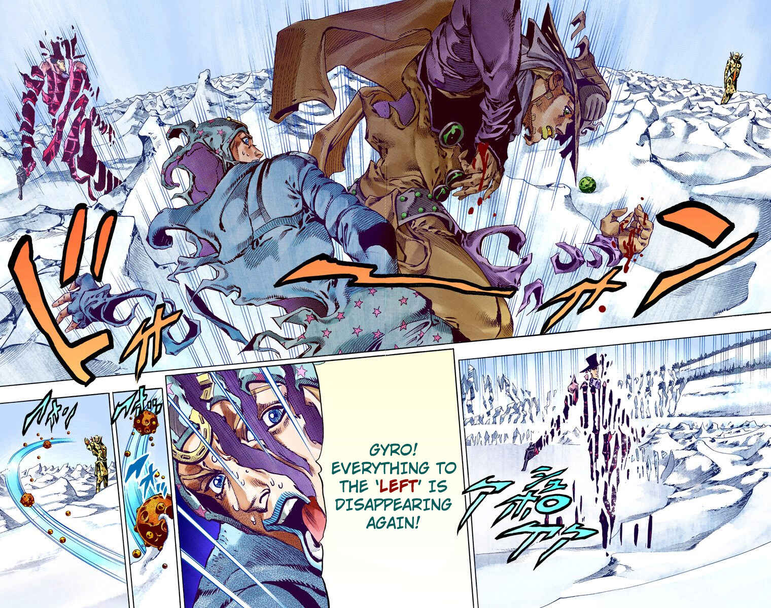 JoJo's Bizarre Adventure, Part 7: Steel Ball Run (Official Colored) Chapter 53 page 16
