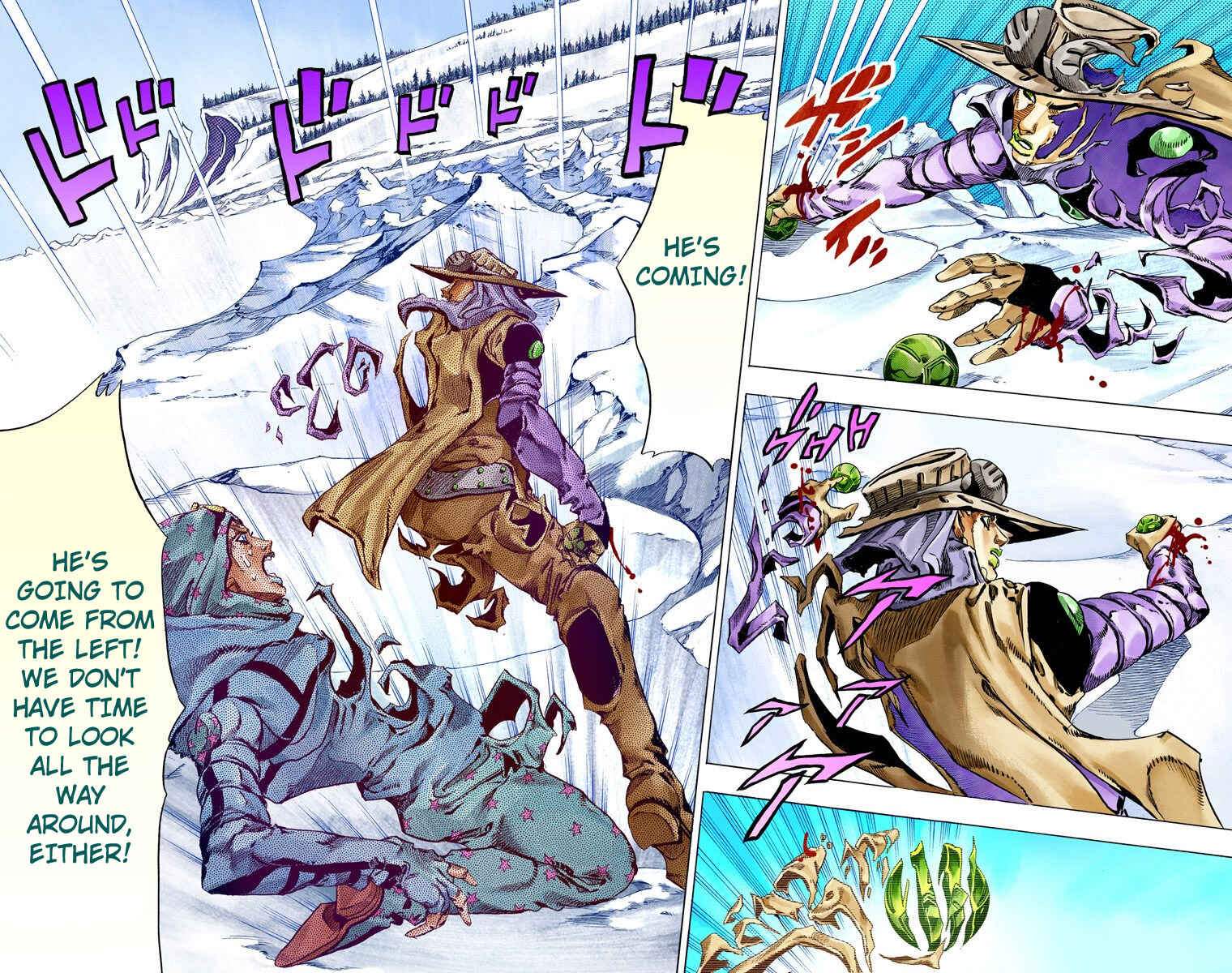 JoJo's Bizarre Adventure, Part 7: Steel Ball Run (Official Colored) Chapter 53 page 17