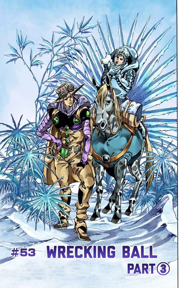 JoJo's Bizarre Adventure, Part 7: Steel Ball Run (Official Colored) Chapter 53 page 1