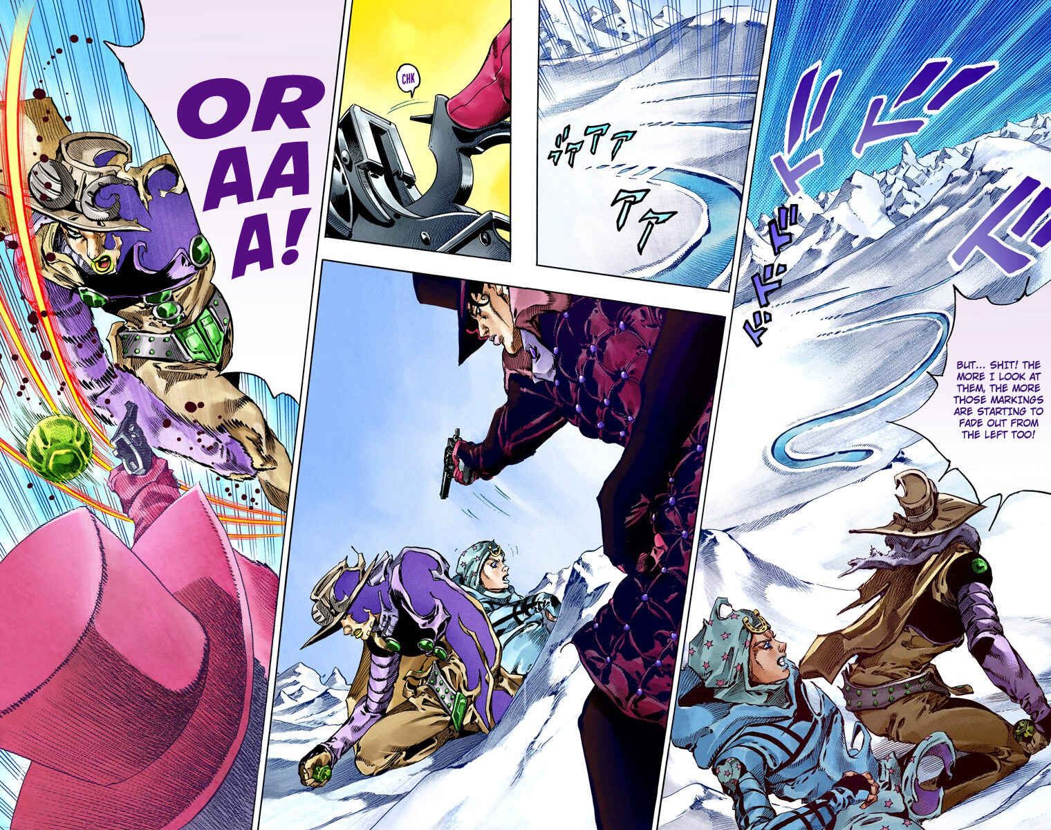 JoJo's Bizarre Adventure, Part 7: Steel Ball Run (Official Colored) Chapter 53 page 19