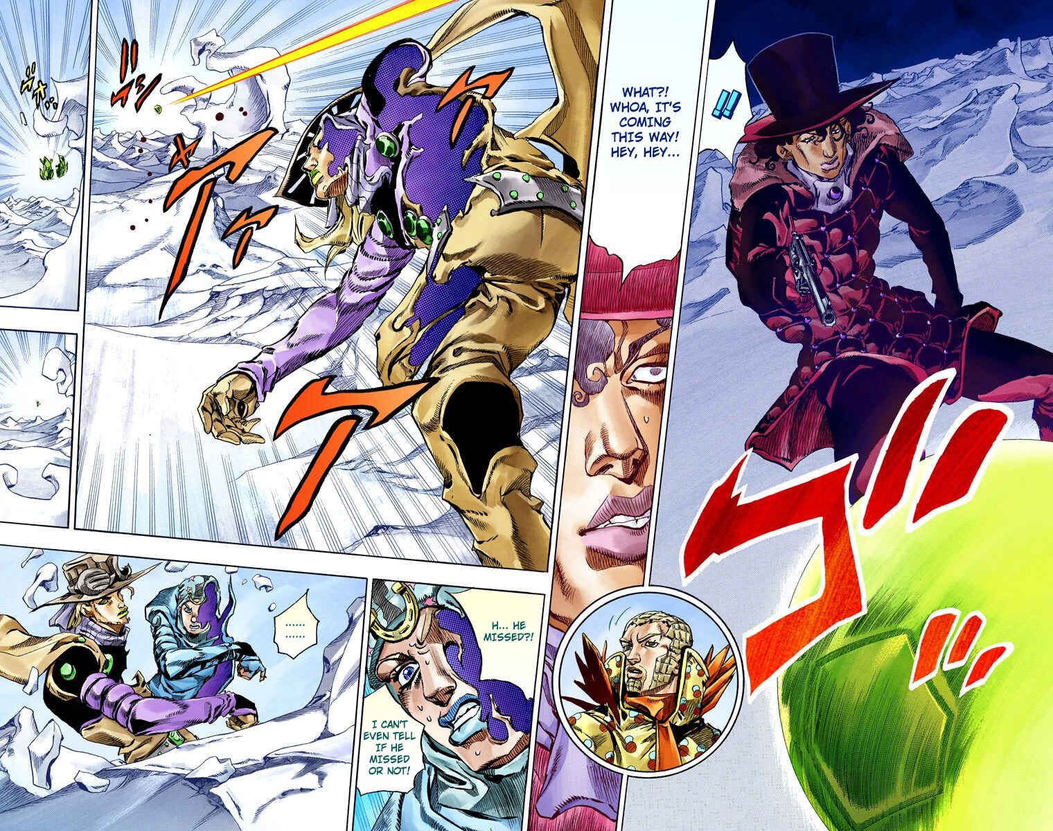 JoJo's Bizarre Adventure, Part 7: Steel Ball Run (Official Colored) Chapter 53 page 20