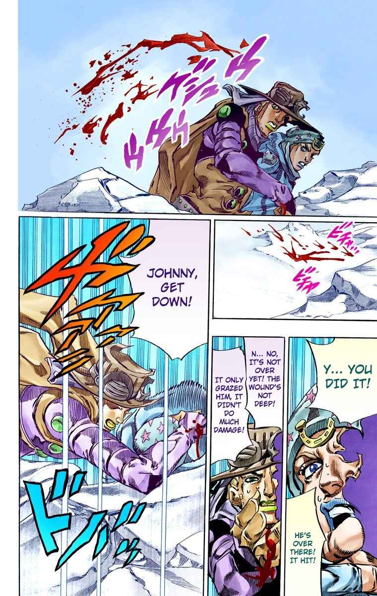 JoJo's Bizarre Adventure, Part 7: Steel Ball Run (Official Colored) Chapter 53 page 21