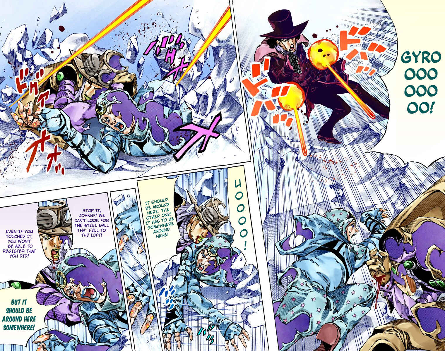 JoJo's Bizarre Adventure, Part 7: Steel Ball Run (Official Colored) Chapter 53 page 25