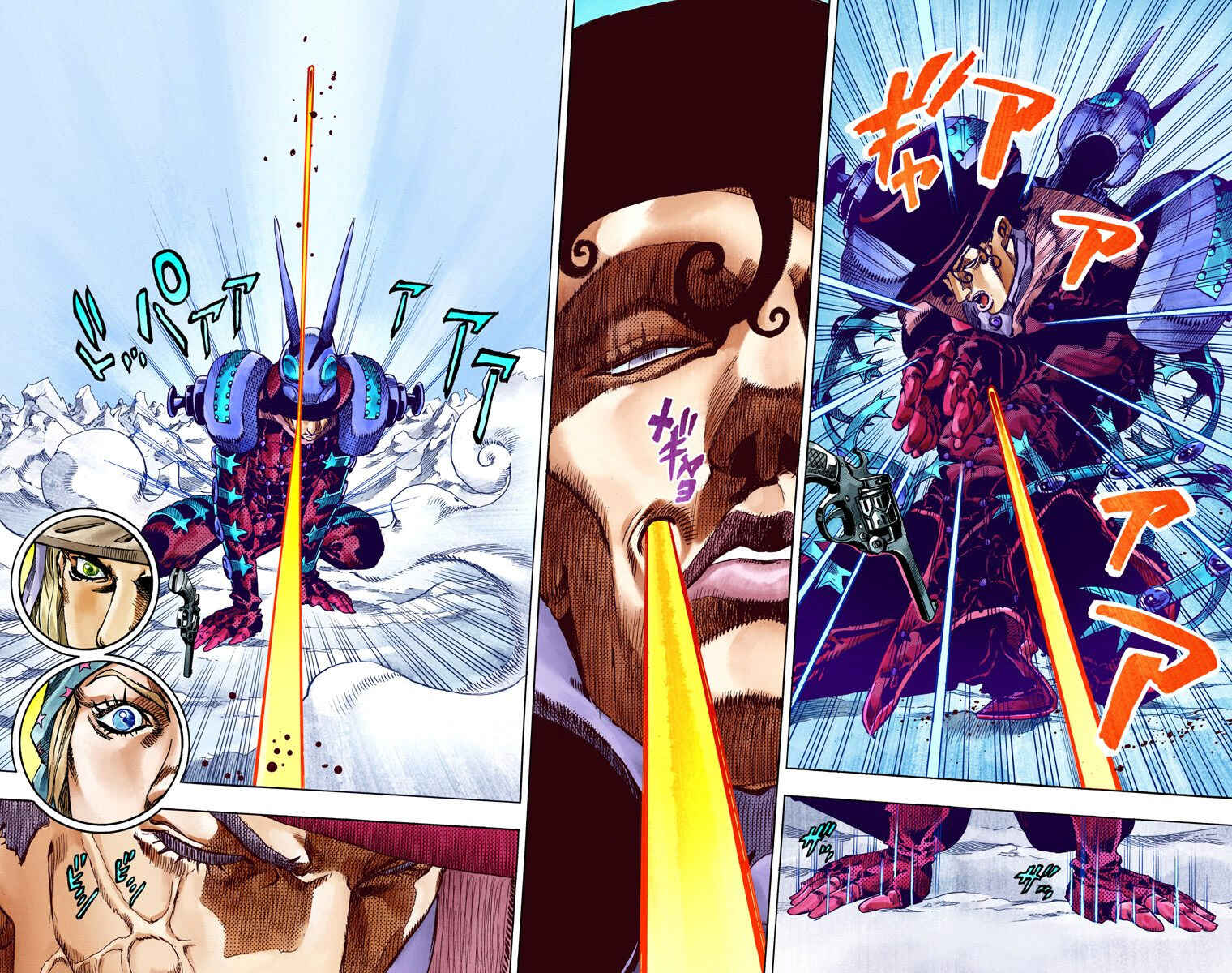 JoJo's Bizarre Adventure, Part 7: Steel Ball Run (Official Colored) Chapter 53 page 28