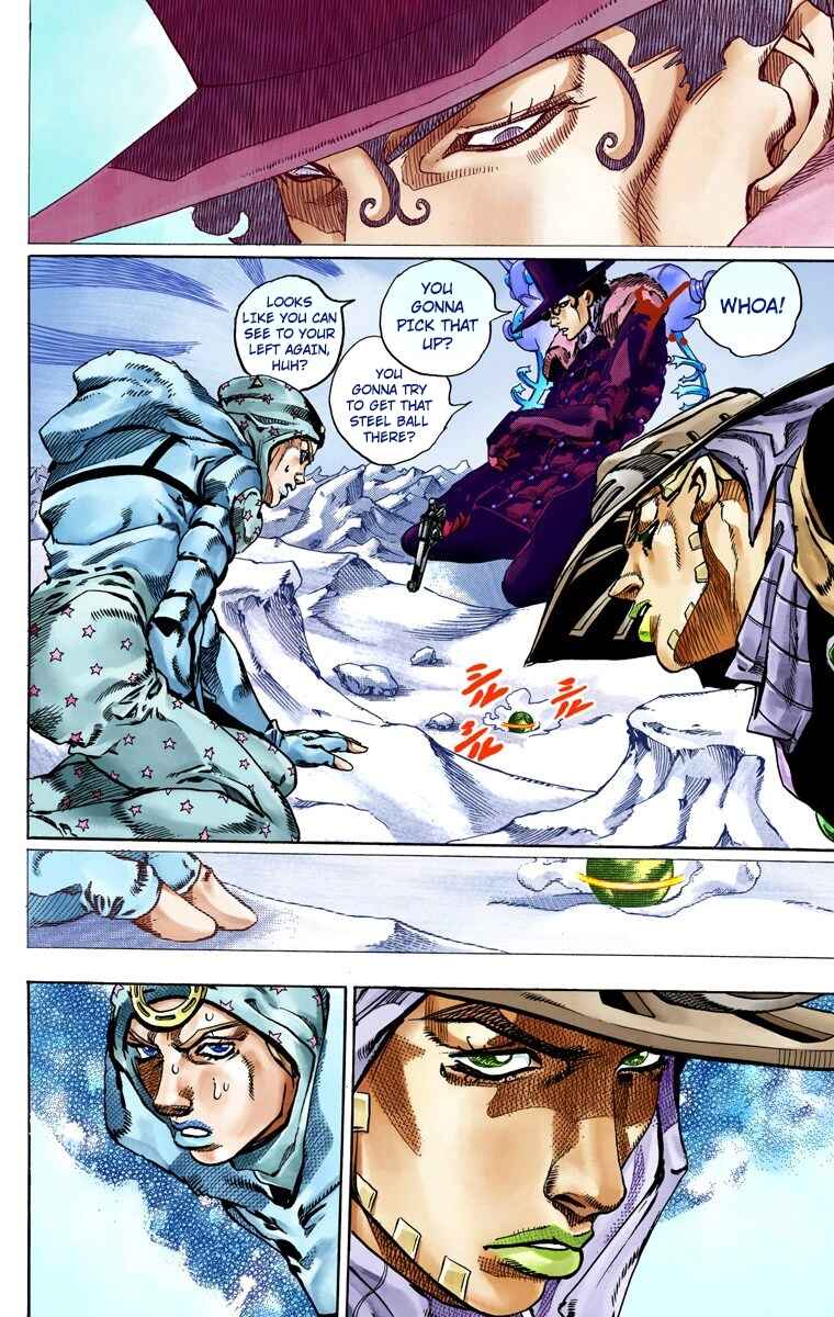 JoJo's Bizarre Adventure, Part 7: Steel Ball Run (Official Colored) Chapter 53 page 30