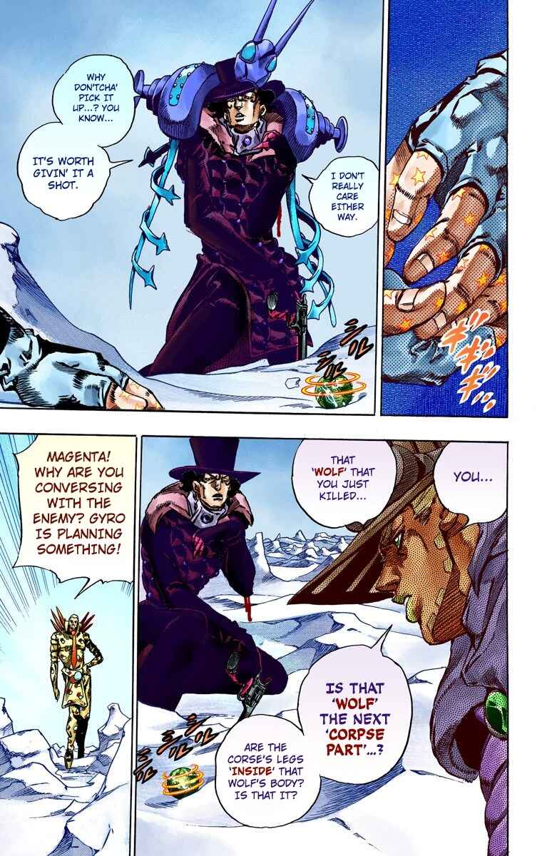 JoJo's Bizarre Adventure, Part 7: Steel Ball Run (Official Colored) Chapter 53 page 31