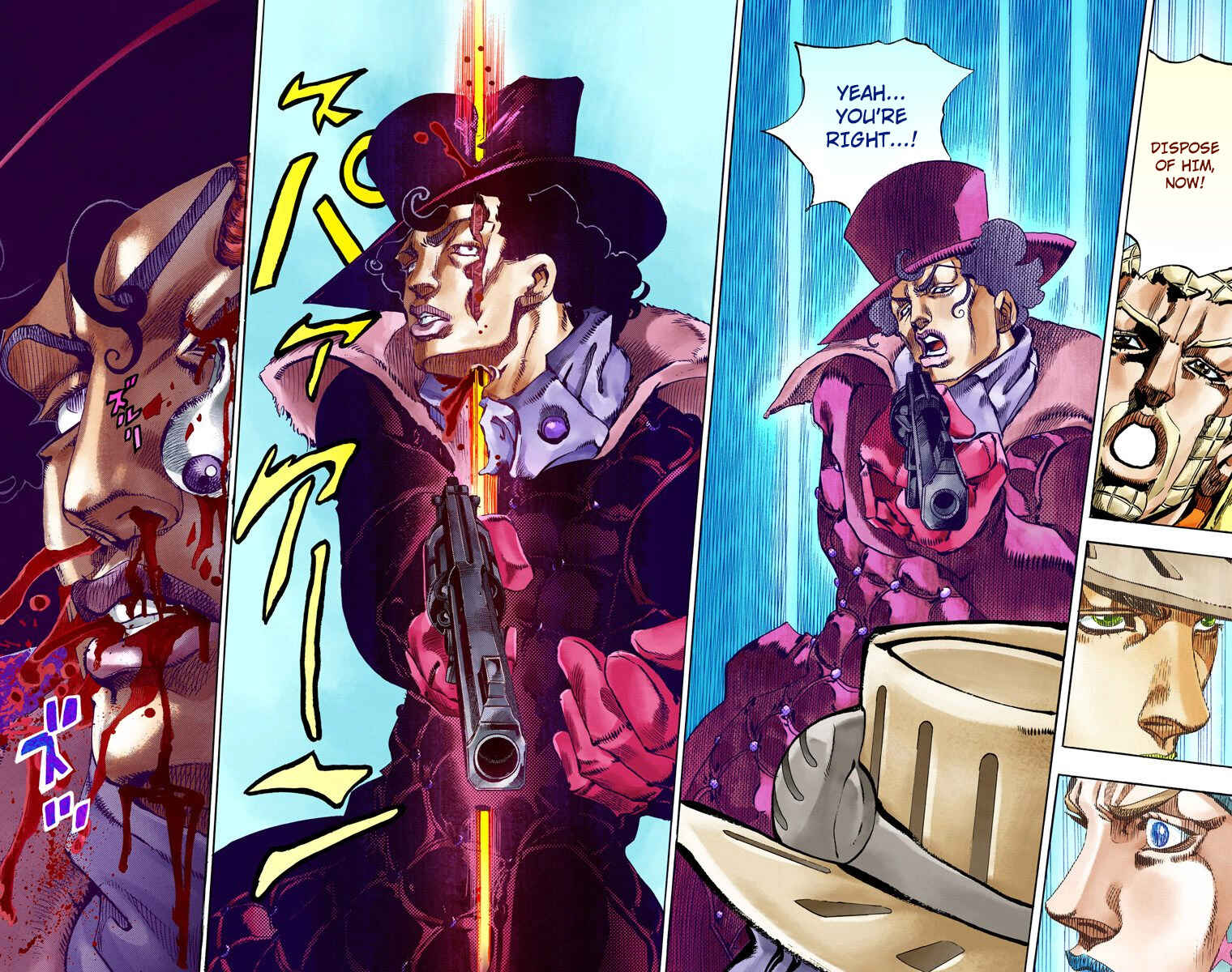 JoJo's Bizarre Adventure, Part 7: Steel Ball Run (Official Colored) Chapter 53 page 32