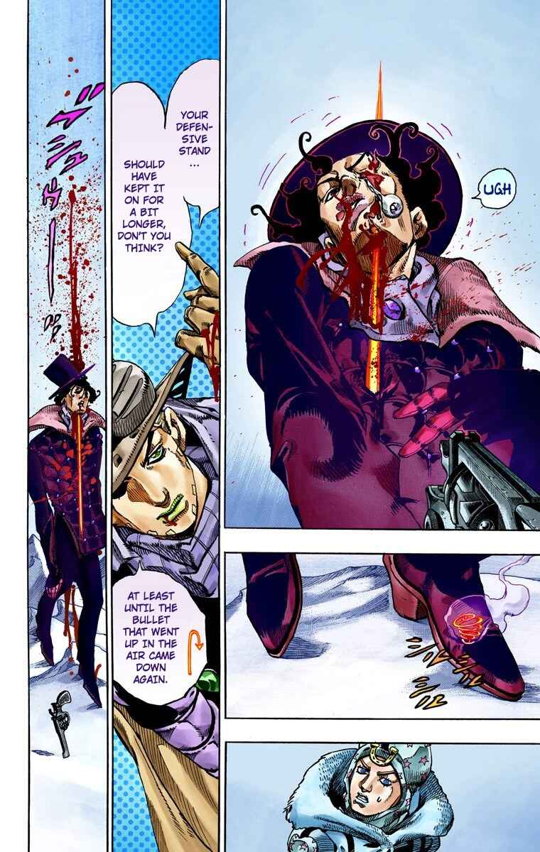 JoJo's Bizarre Adventure, Part 7: Steel Ball Run (Official Colored) Chapter 53 page 33