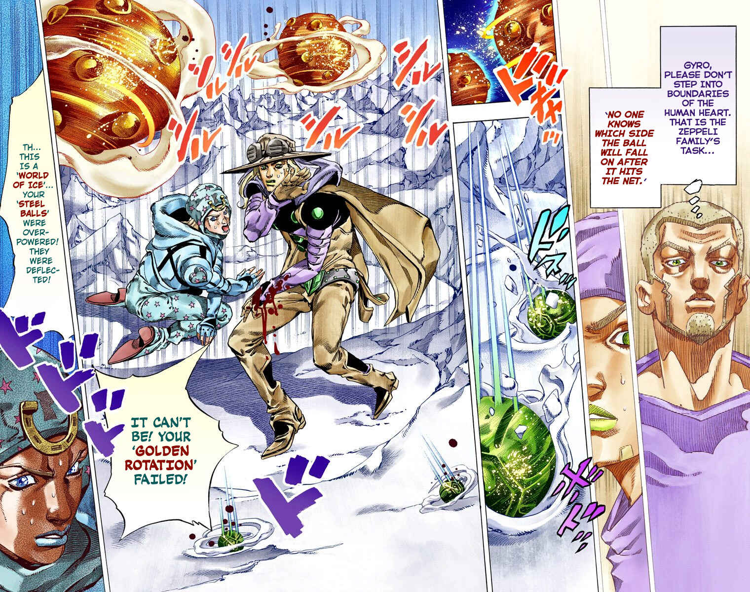 JoJo's Bizarre Adventure, Part 7: Steel Ball Run (Official Colored) Chapter 53 page 6