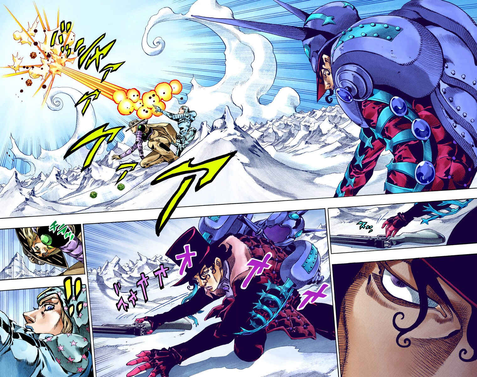 JoJo's Bizarre Adventure, Part 7: Steel Ball Run (Official Colored) Chapter 53 page 8
