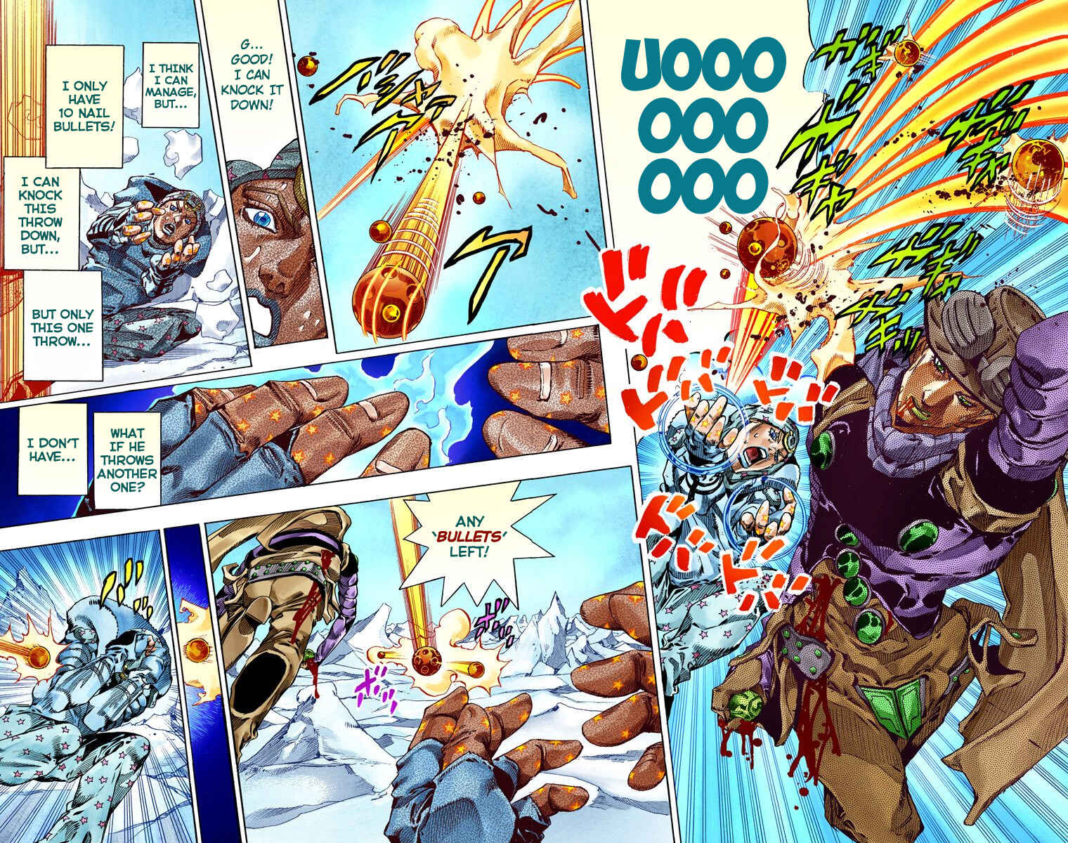 JoJo's Bizarre Adventure, Part 7: Steel Ball Run (Official Colored) Chapter 54 page 10