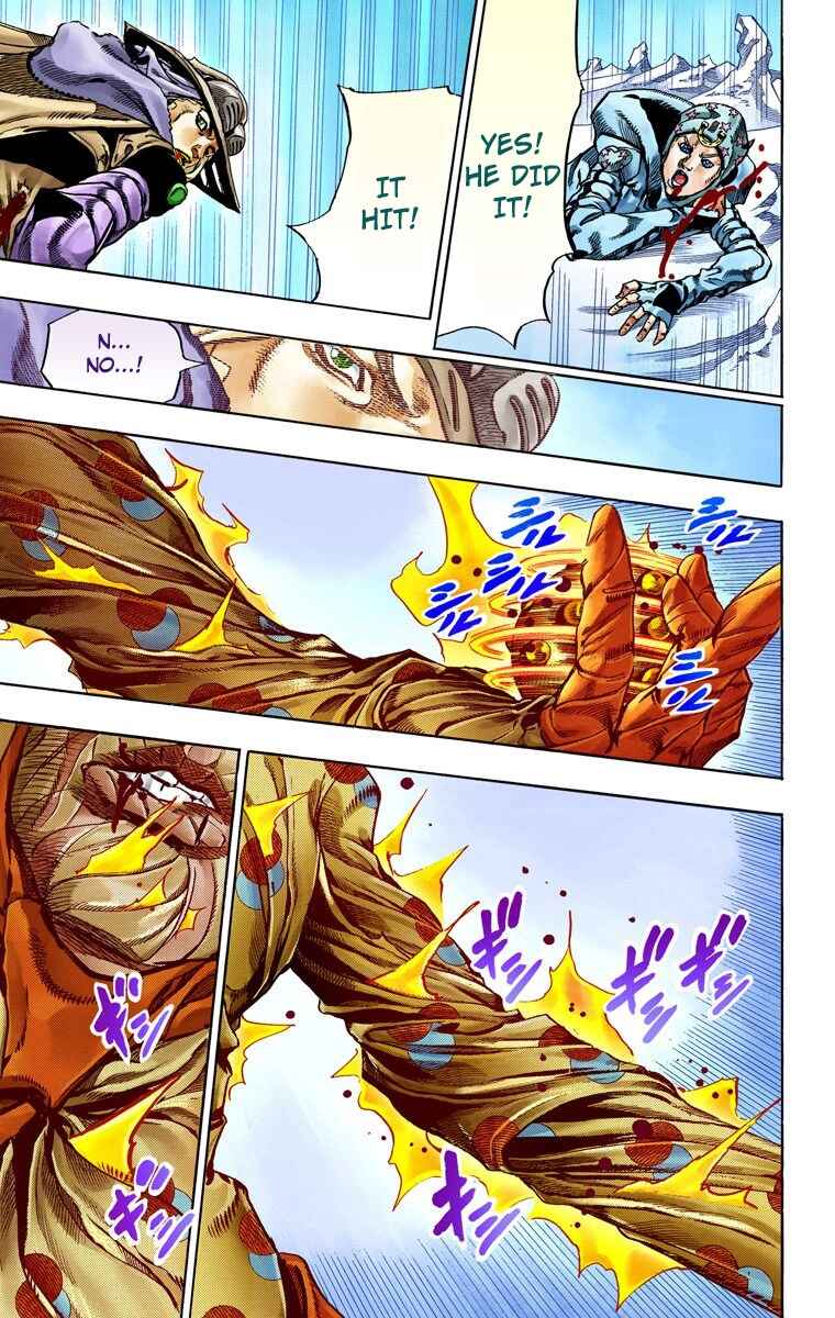 JoJo's Bizarre Adventure, Part 7: Steel Ball Run (Official Colored) Chapter 54 page 14