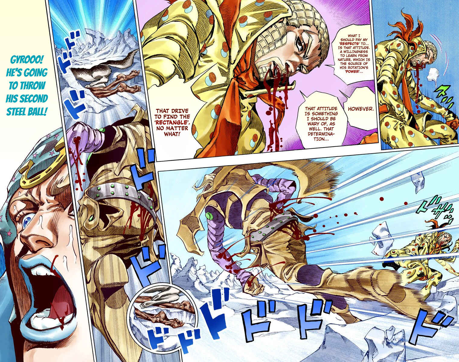 JoJo's Bizarre Adventure, Part 7: Steel Ball Run (Official Colored) Chapter 54 page 17