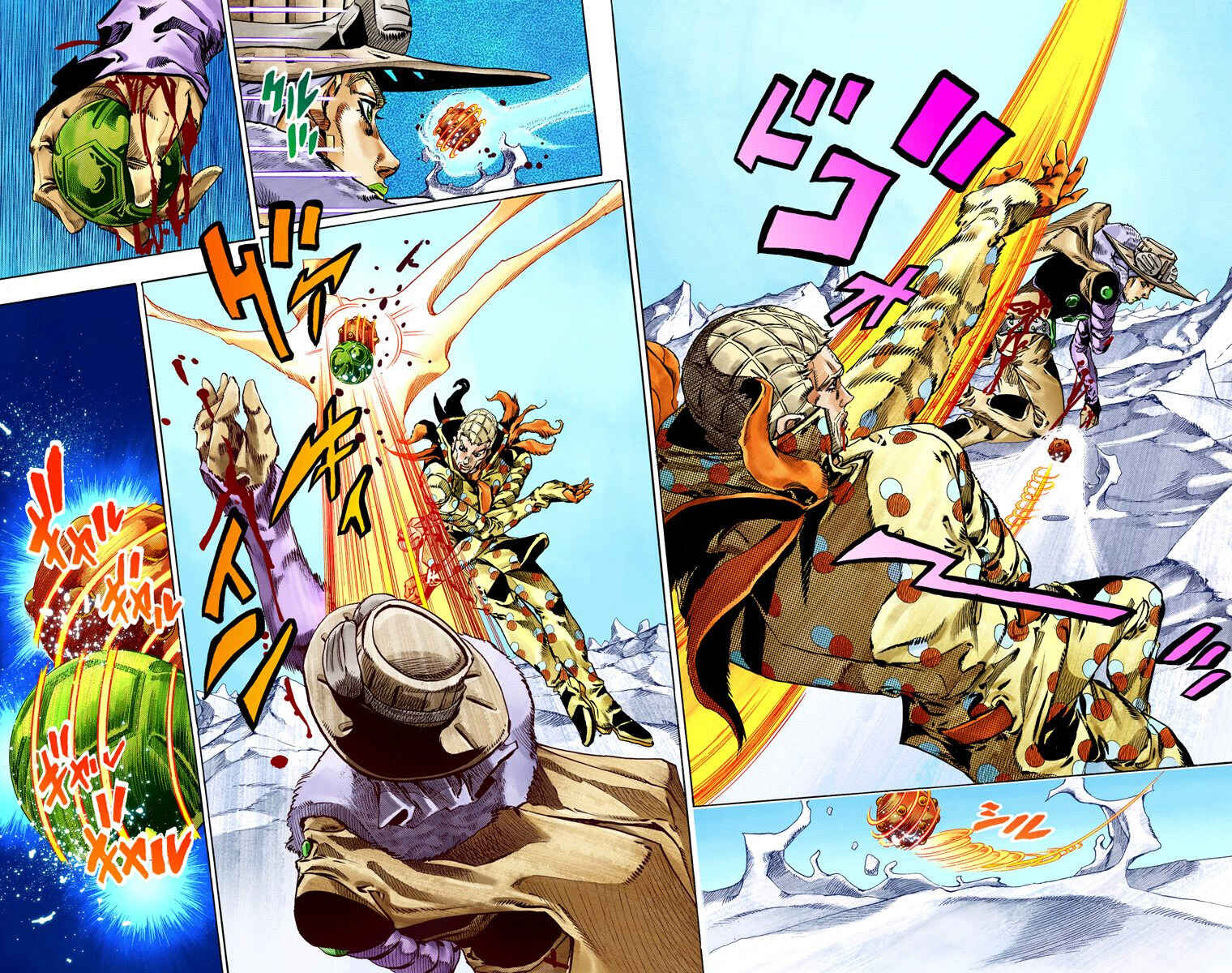 JoJo's Bizarre Adventure, Part 7: Steel Ball Run (Official Colored) Chapter 54 page 18