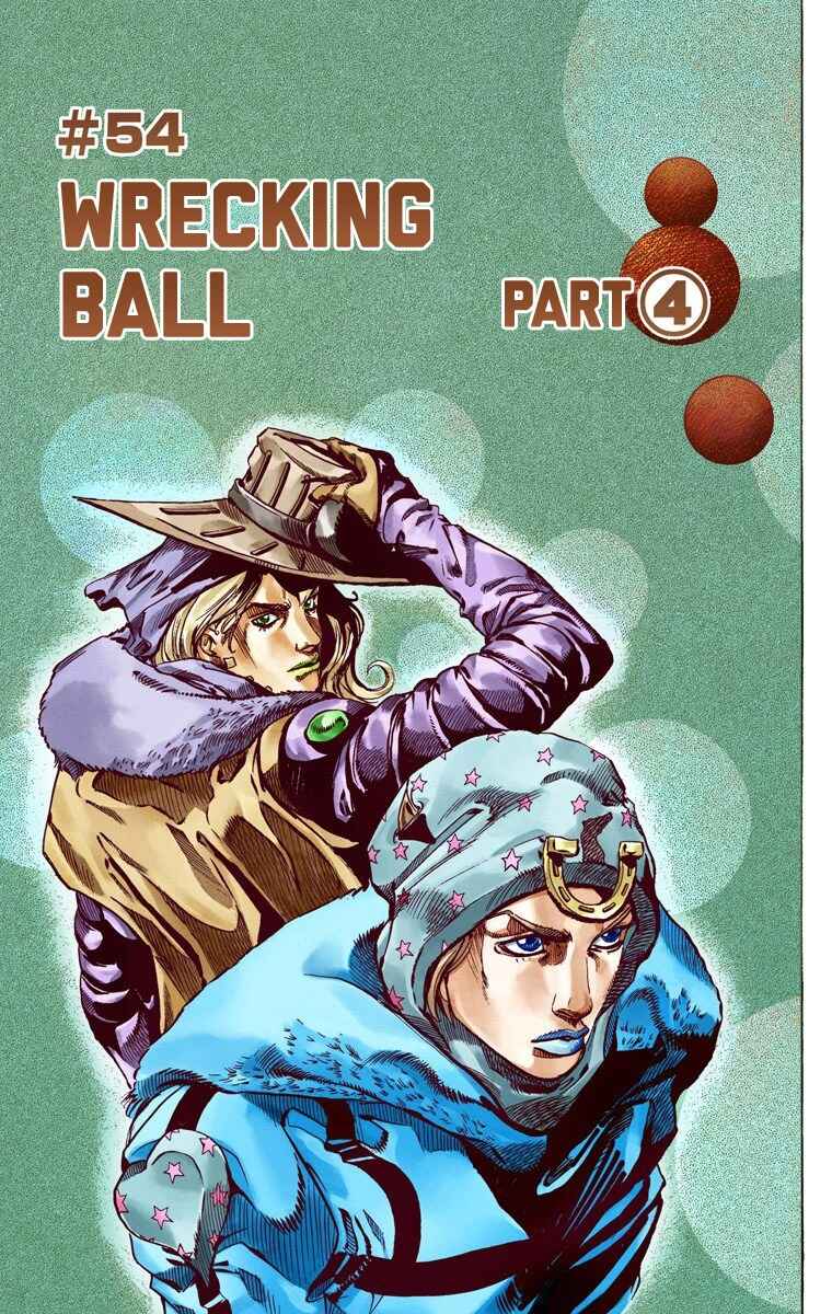 JoJo's Bizarre Adventure, Part 7: Steel Ball Run (Official Colored) Chapter 54 page 1